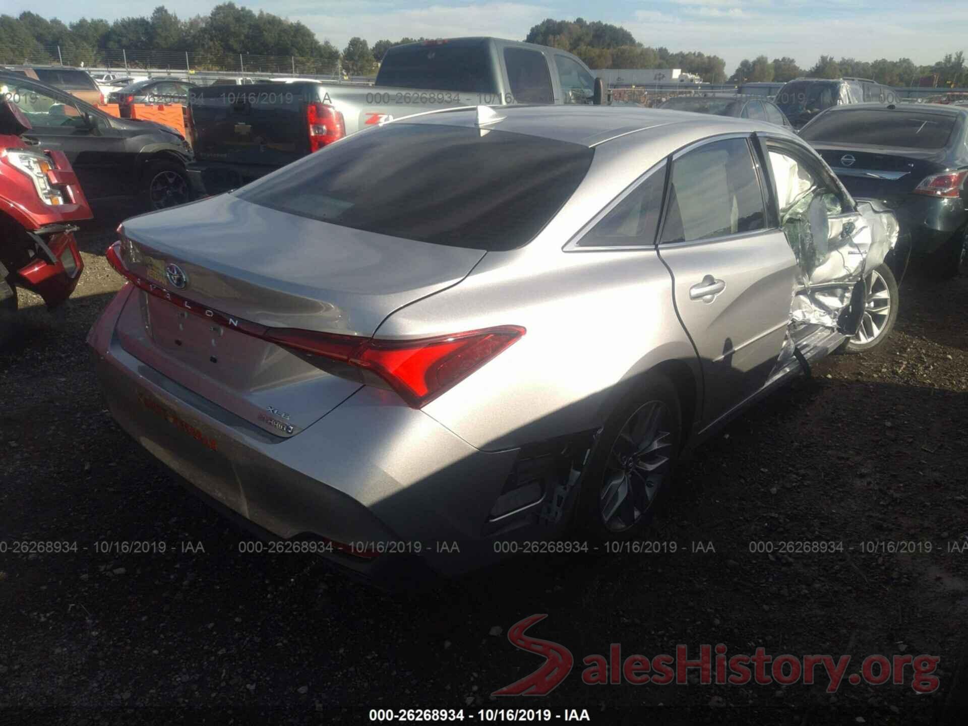 4T1B21FB2KU010182 2019 TOYOTA AVALON