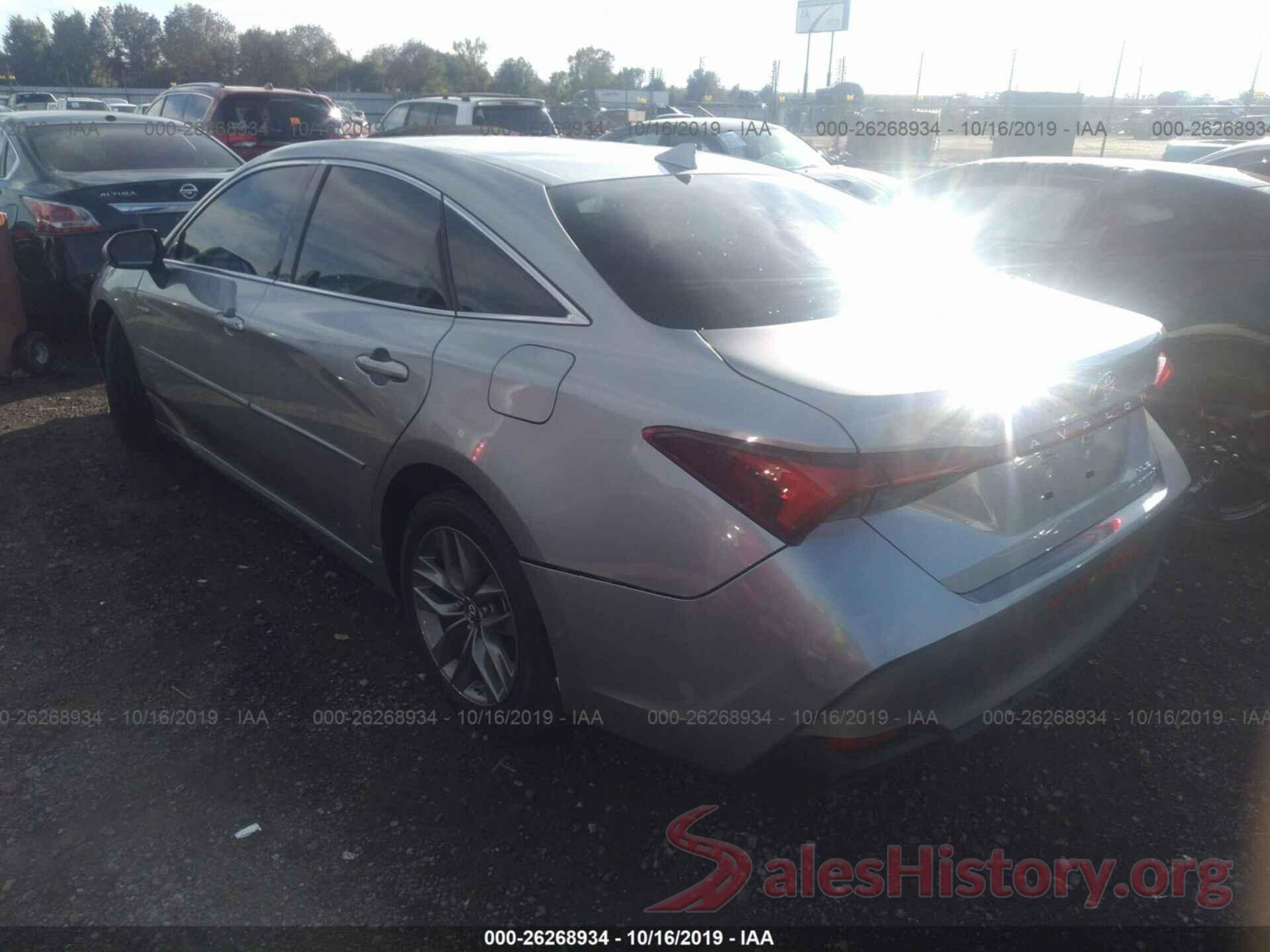 4T1B21FB2KU010182 2019 TOYOTA AVALON