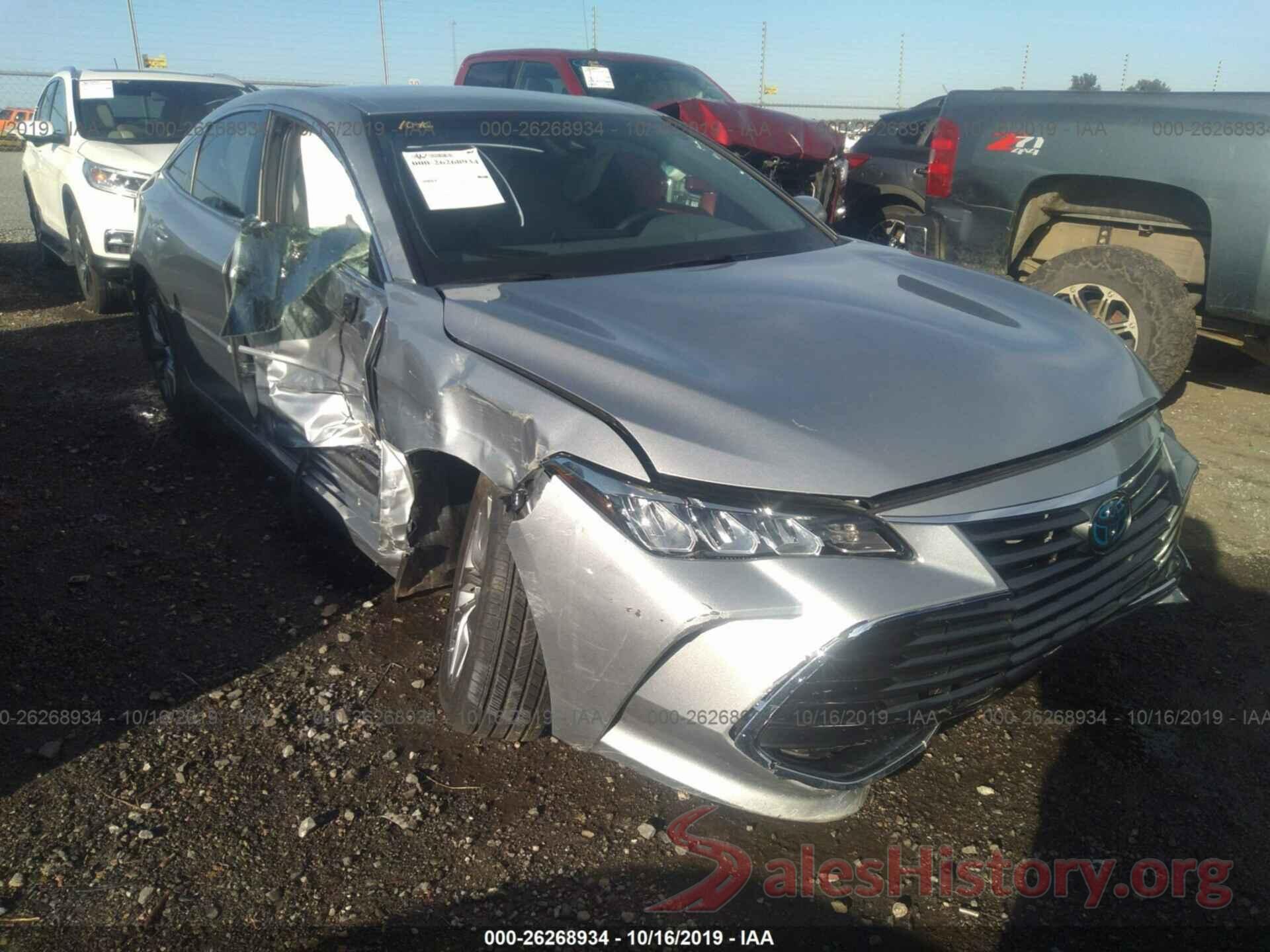 4T1B21FB2KU010182 2019 TOYOTA AVALON