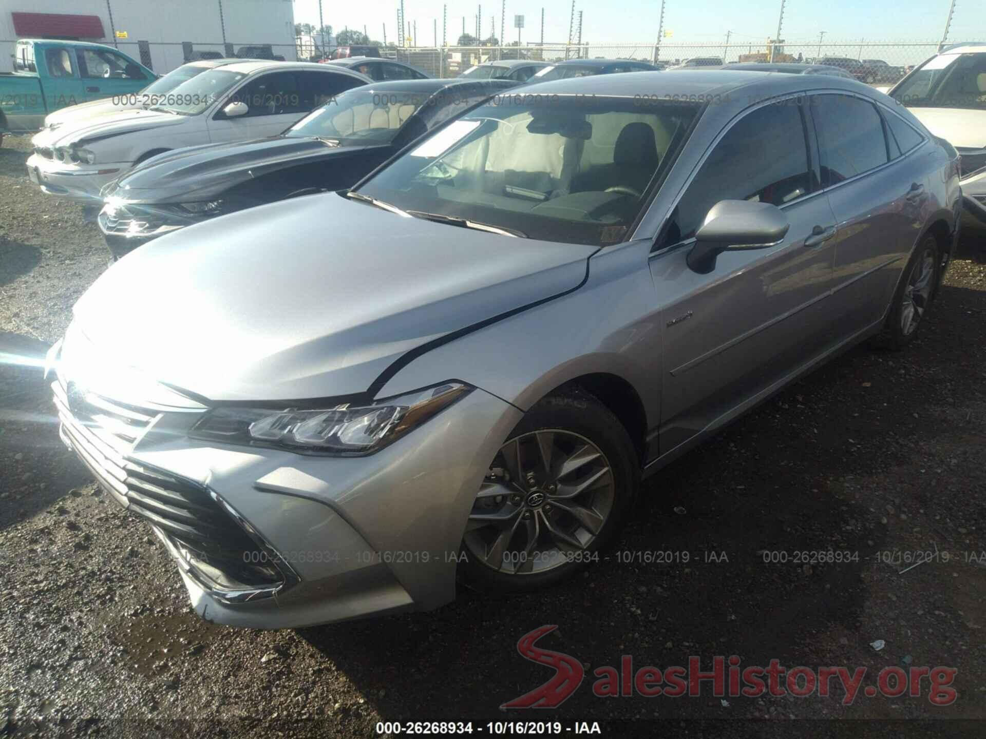 4T1B21FB2KU010182 2019 TOYOTA AVALON