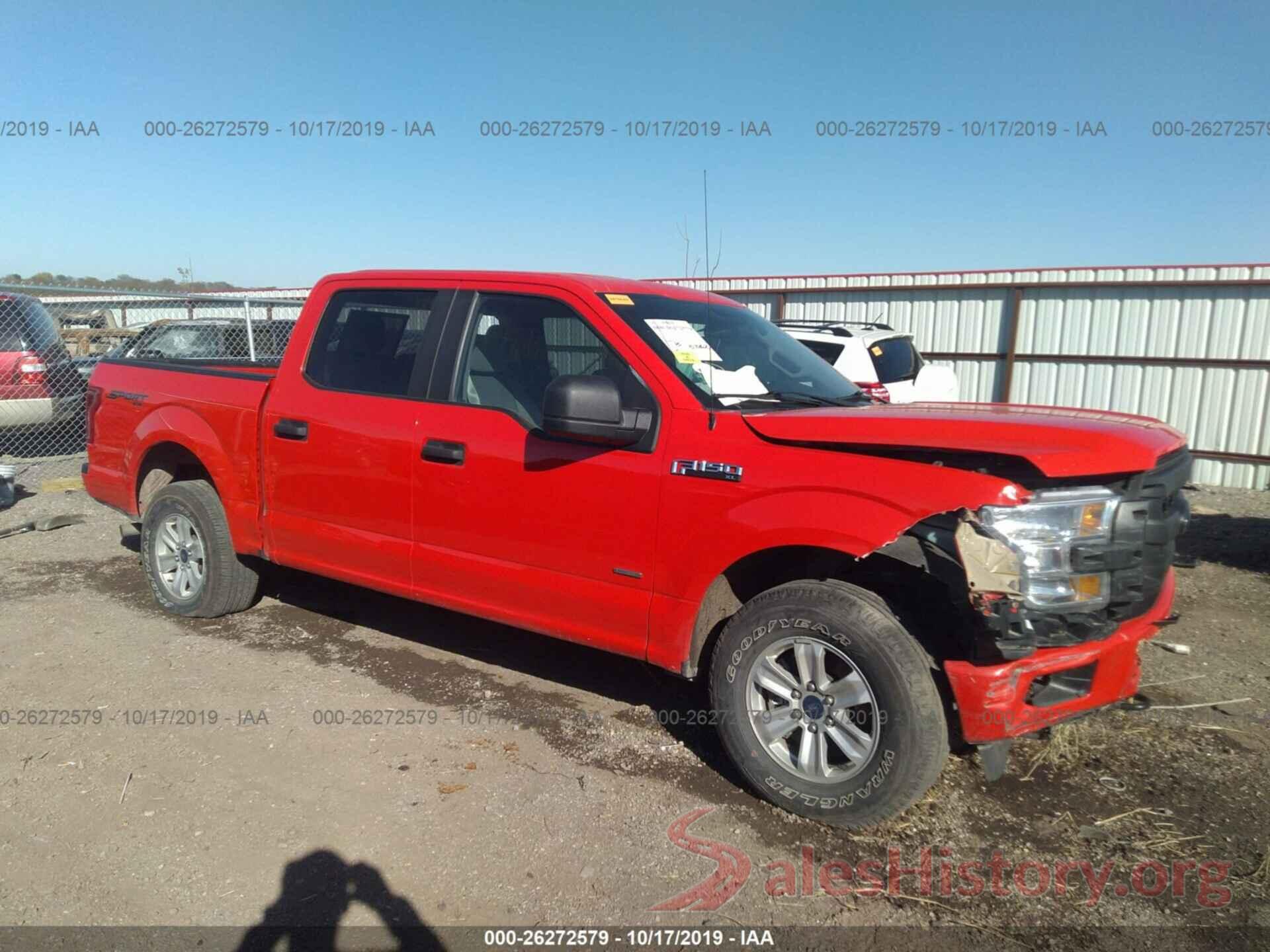 1FTEW1EP0HKD89156 2017 FORD F-150