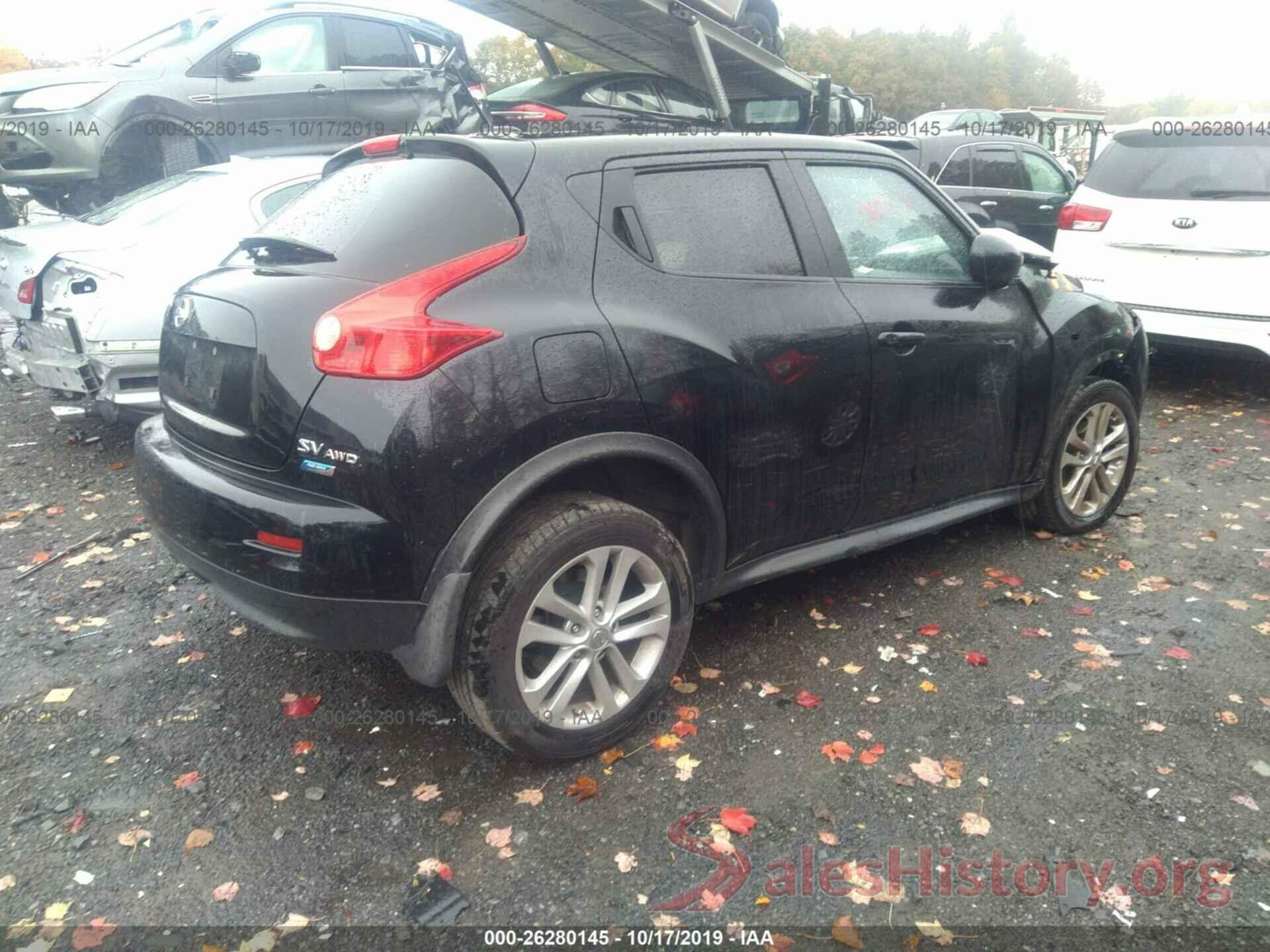 JN8AF5MV1DT213327 2013 NISSAN JUKE