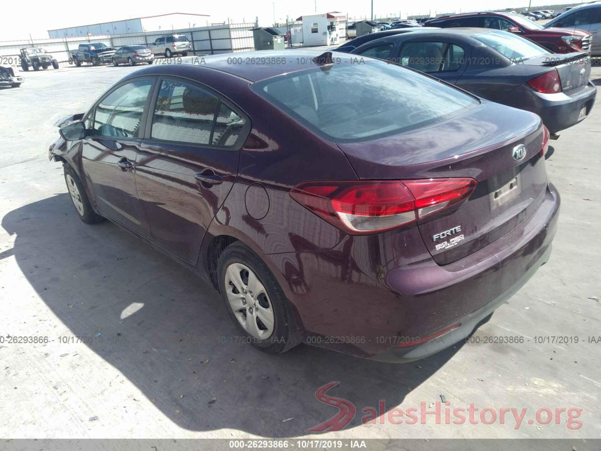 3KPFK4A7XHE058210 2017 KIA FORTE