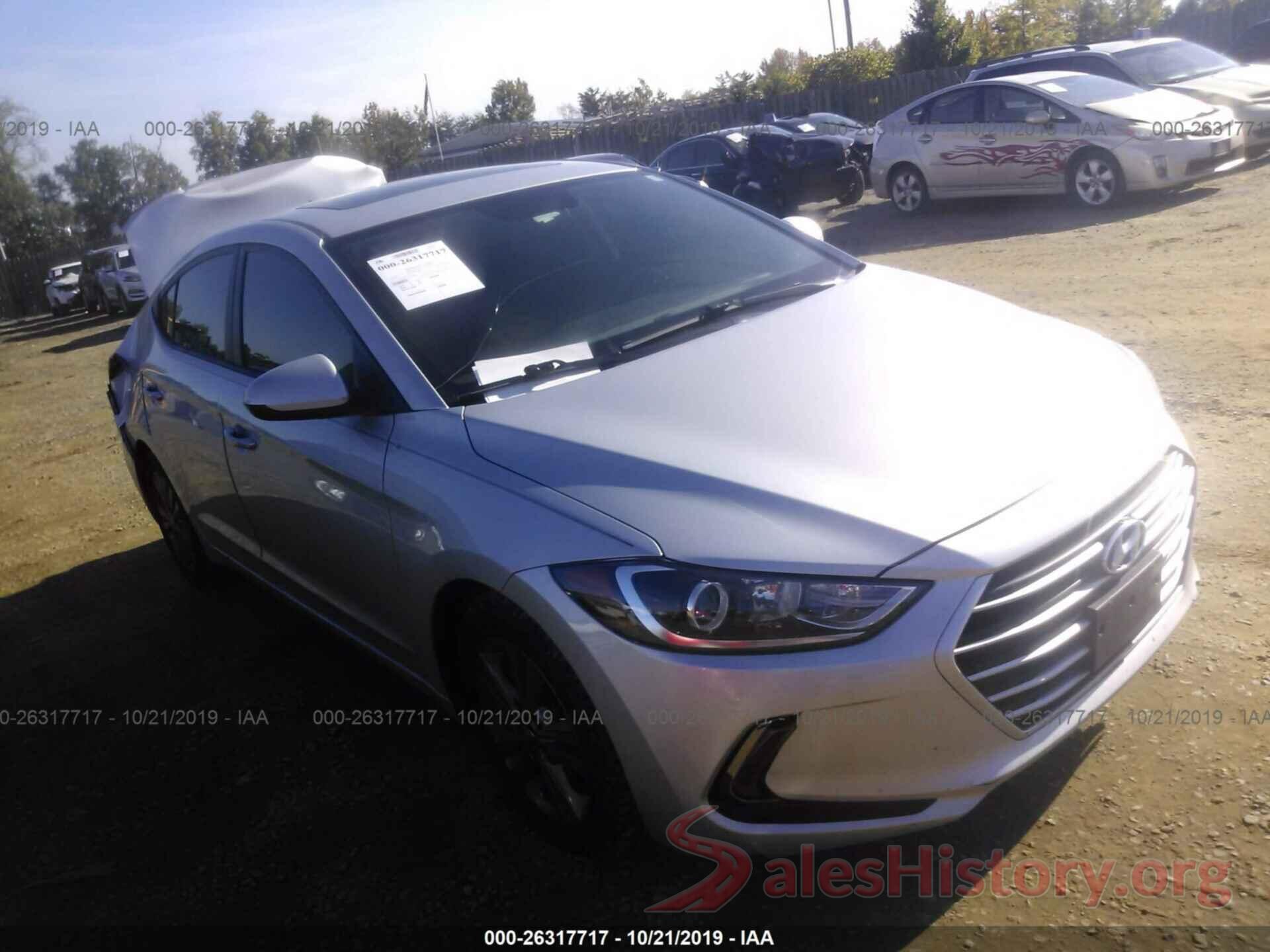 5NPD84LF4JH244319 2018 HYUNDAI ELANTRA