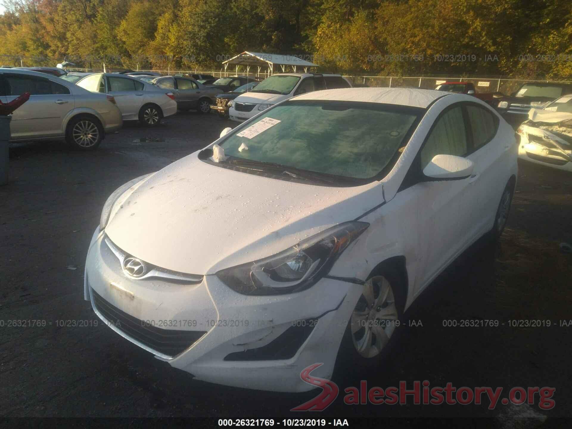 5NPDH4AE6GH767134 2016 HYUNDAI ELANTRA