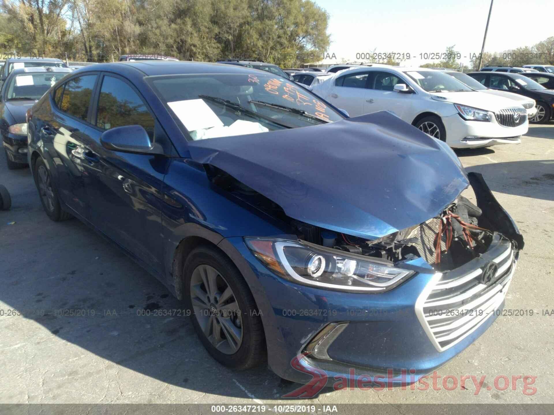 5NPD84LF0JH391110 2018 HYUNDAI ELANTRA