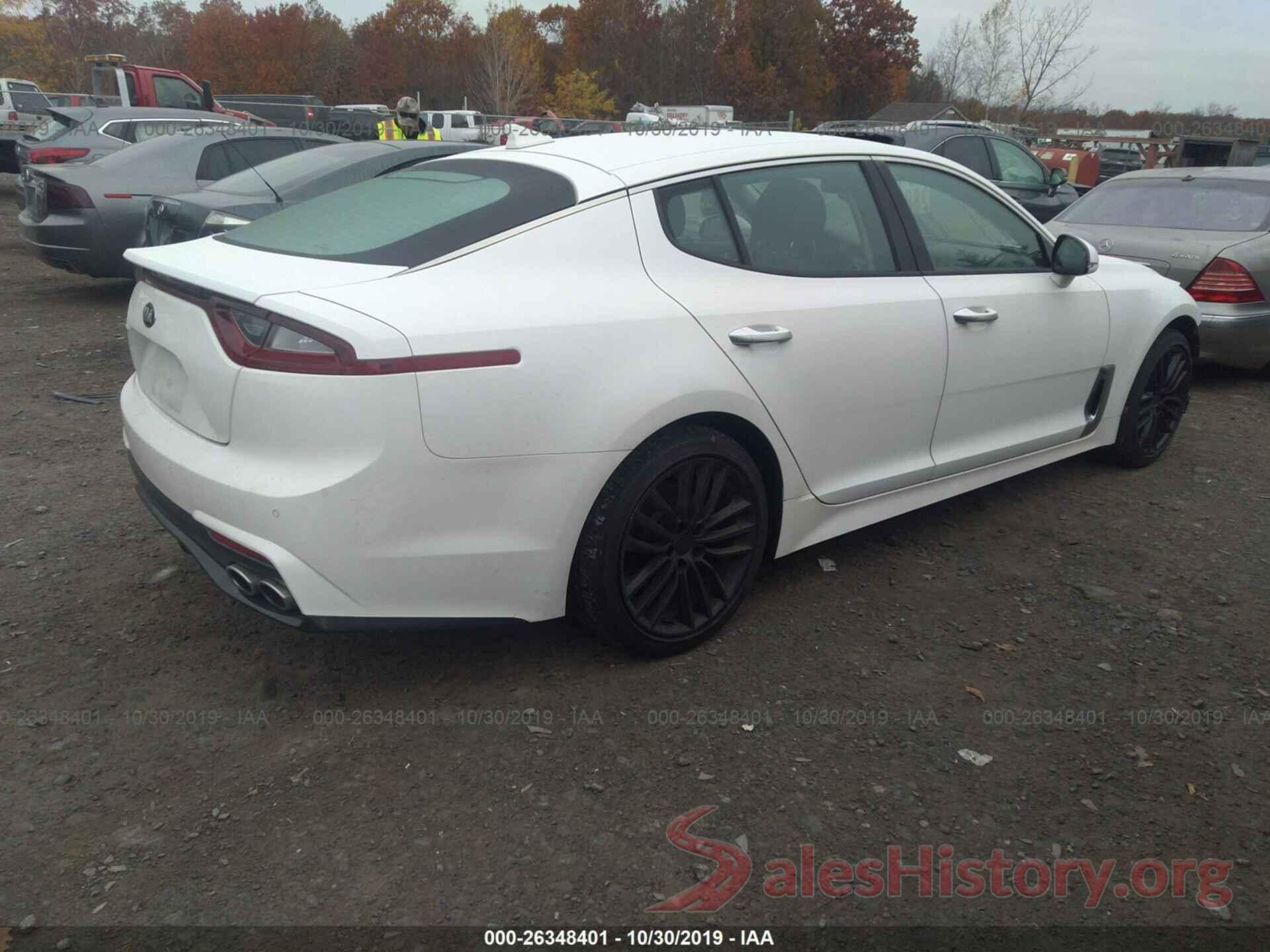 KNAE15LA6J6016476 2018 KIA STINGER