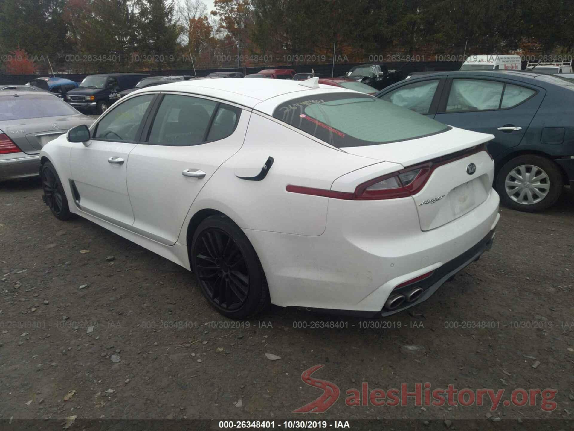 KNAE15LA6J6016476 2018 KIA STINGER