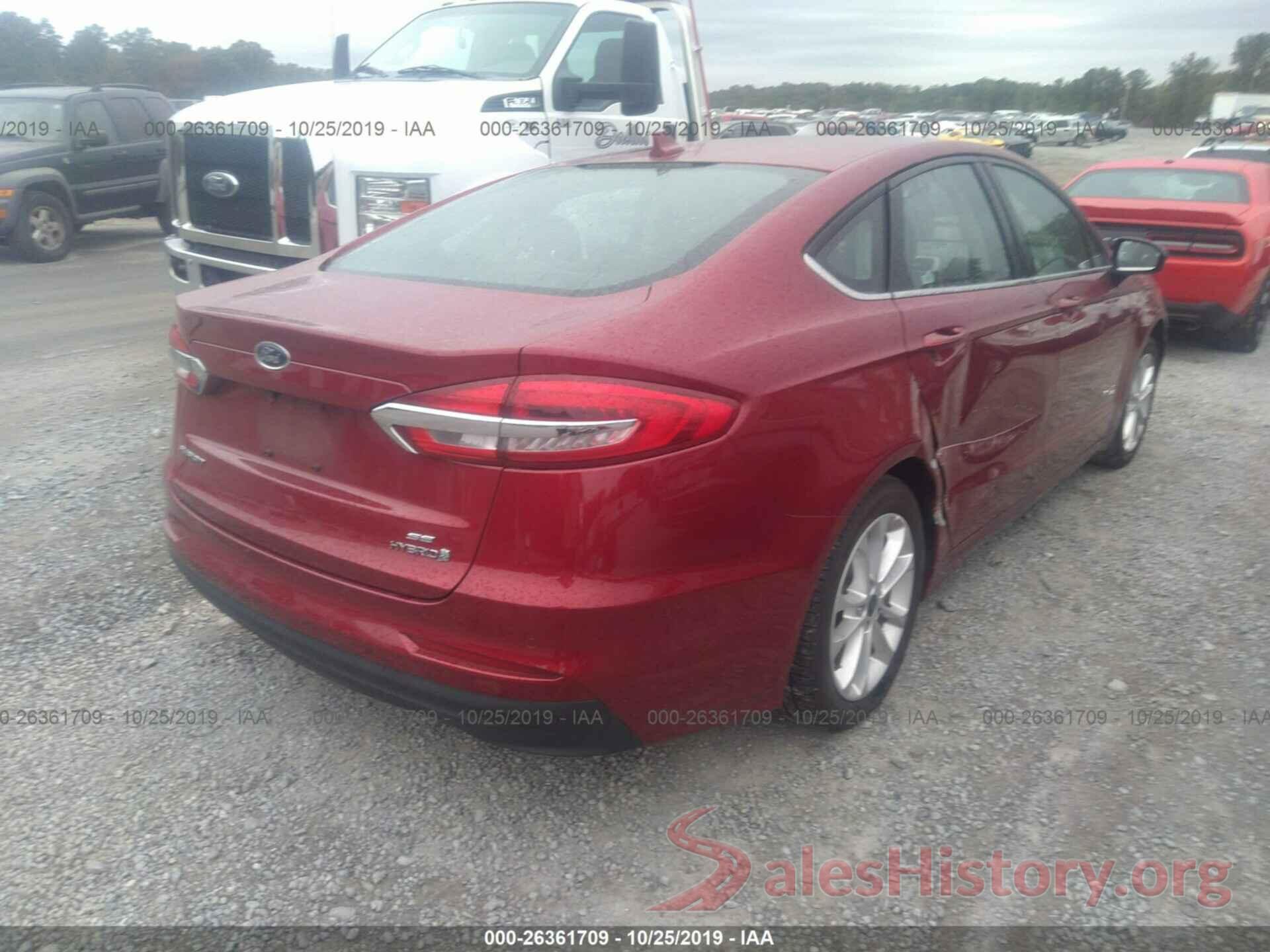 3FA6P0LU5KR206217 2019 FORD FUSION