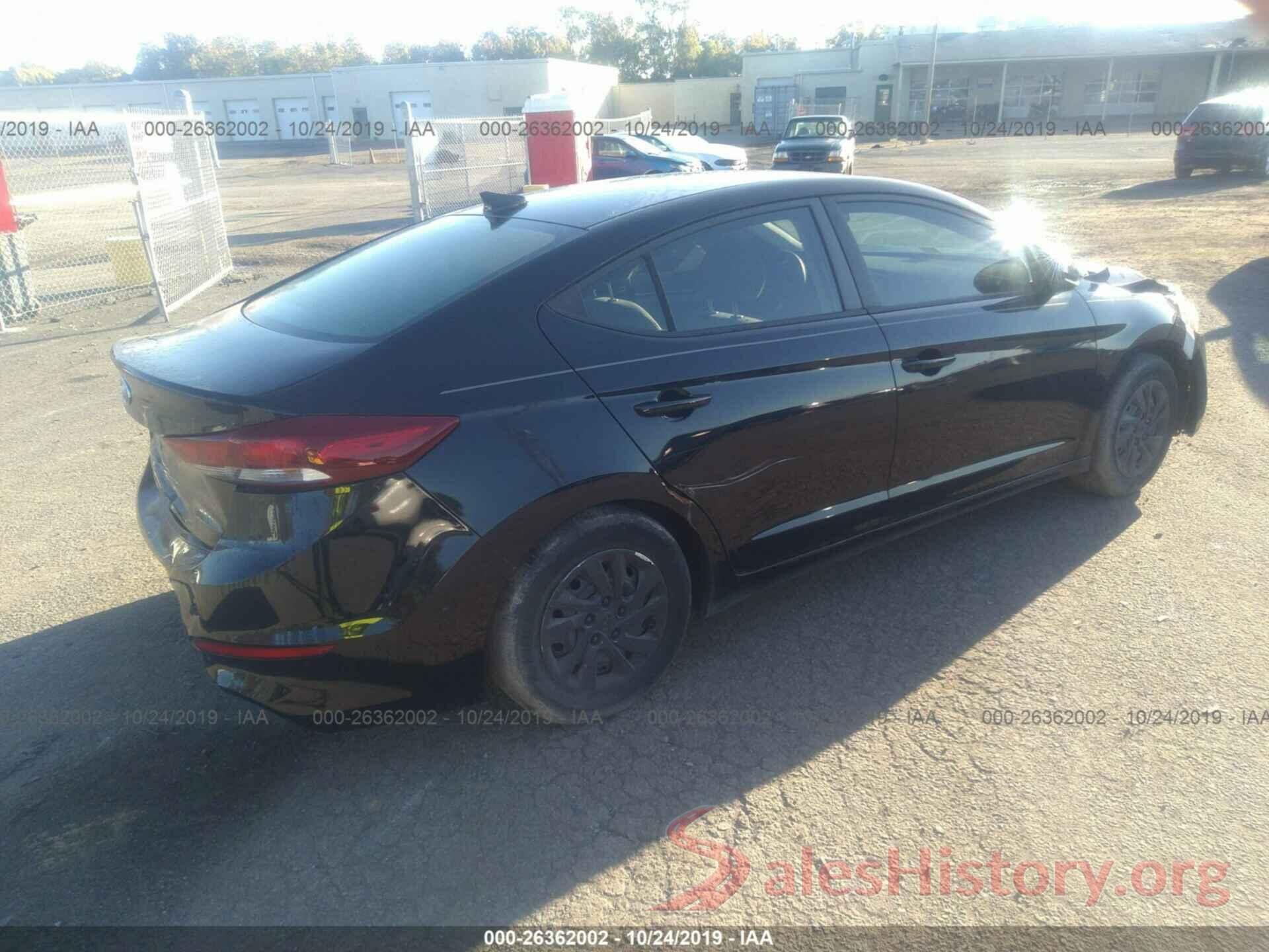 KMHD74LF2HU090823 2017 HYUNDAI ELANTRA