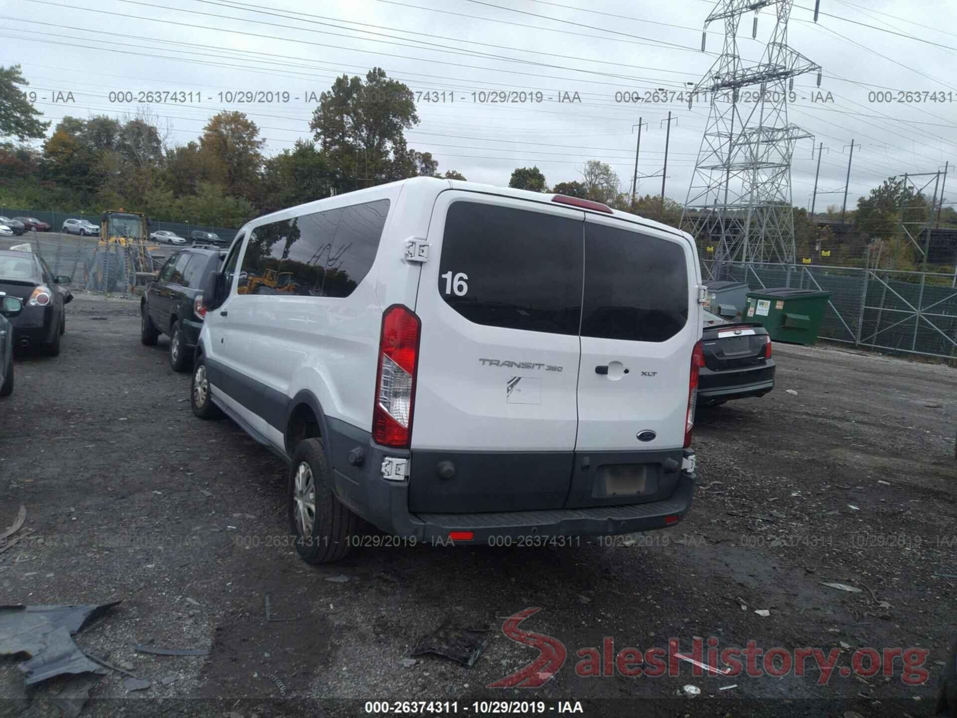 1FBZX2ZM5GKB25647 2016 FORD TRANSIT