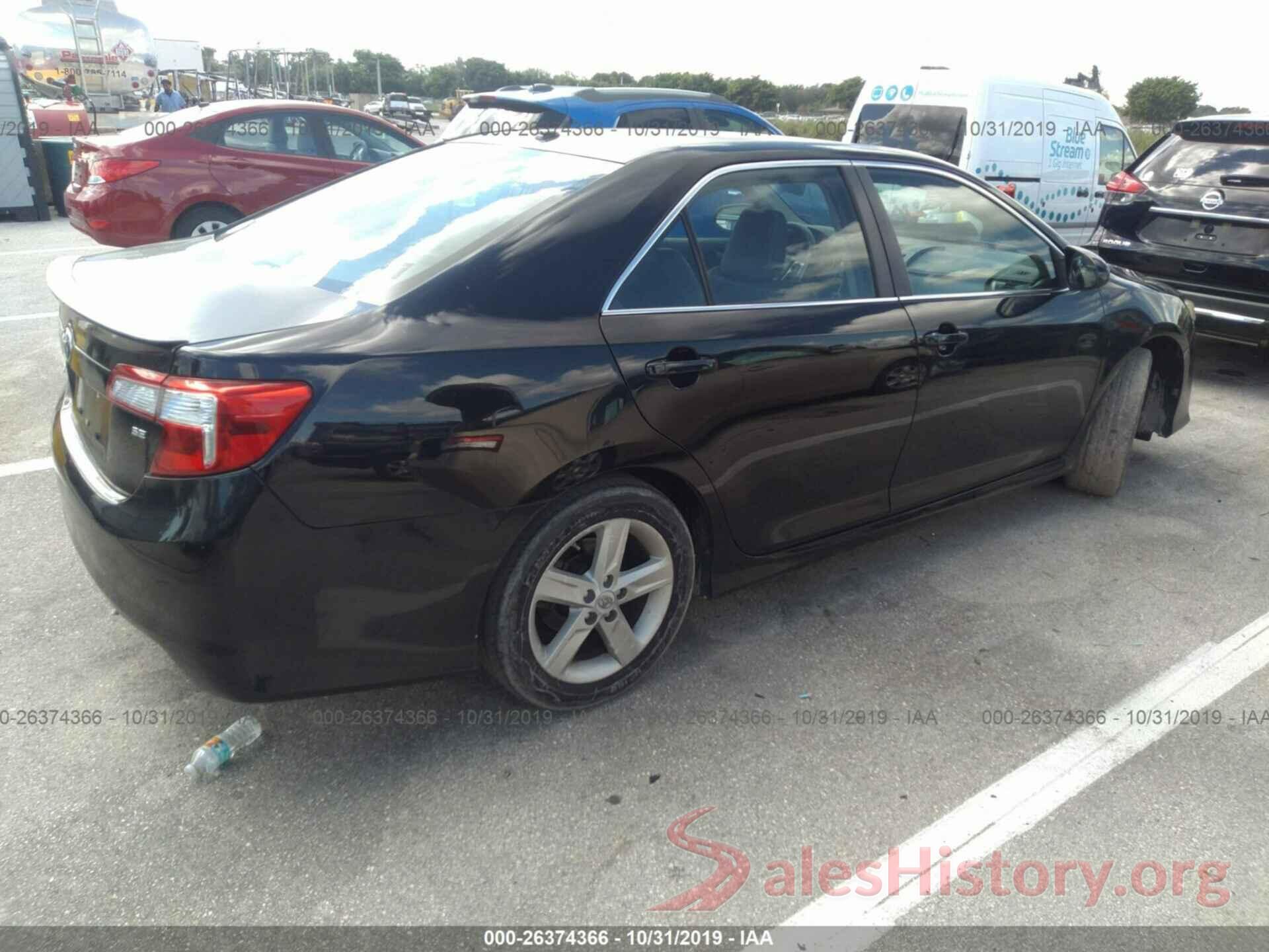 4T1BF1FK1CU564562 2012 TOYOTA CAMRY