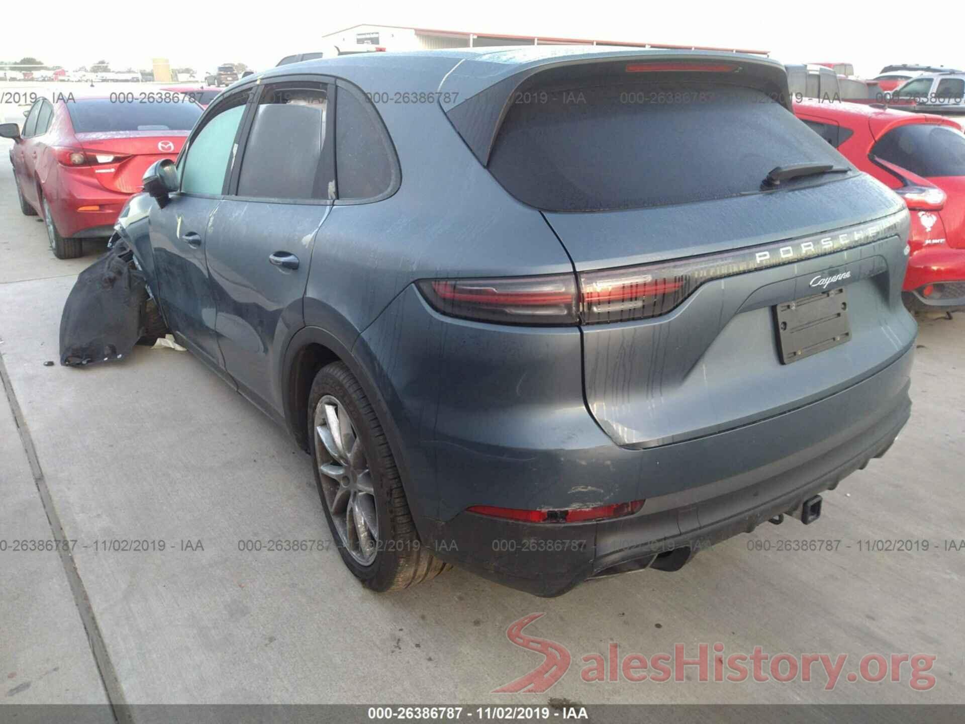 WP1AA2AY2KDA06913 2019 PORSCHE CAYENNE