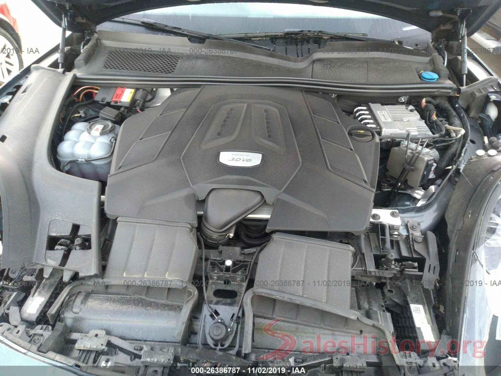 WP1AA2AY2KDA06913 2019 PORSCHE CAYENNE