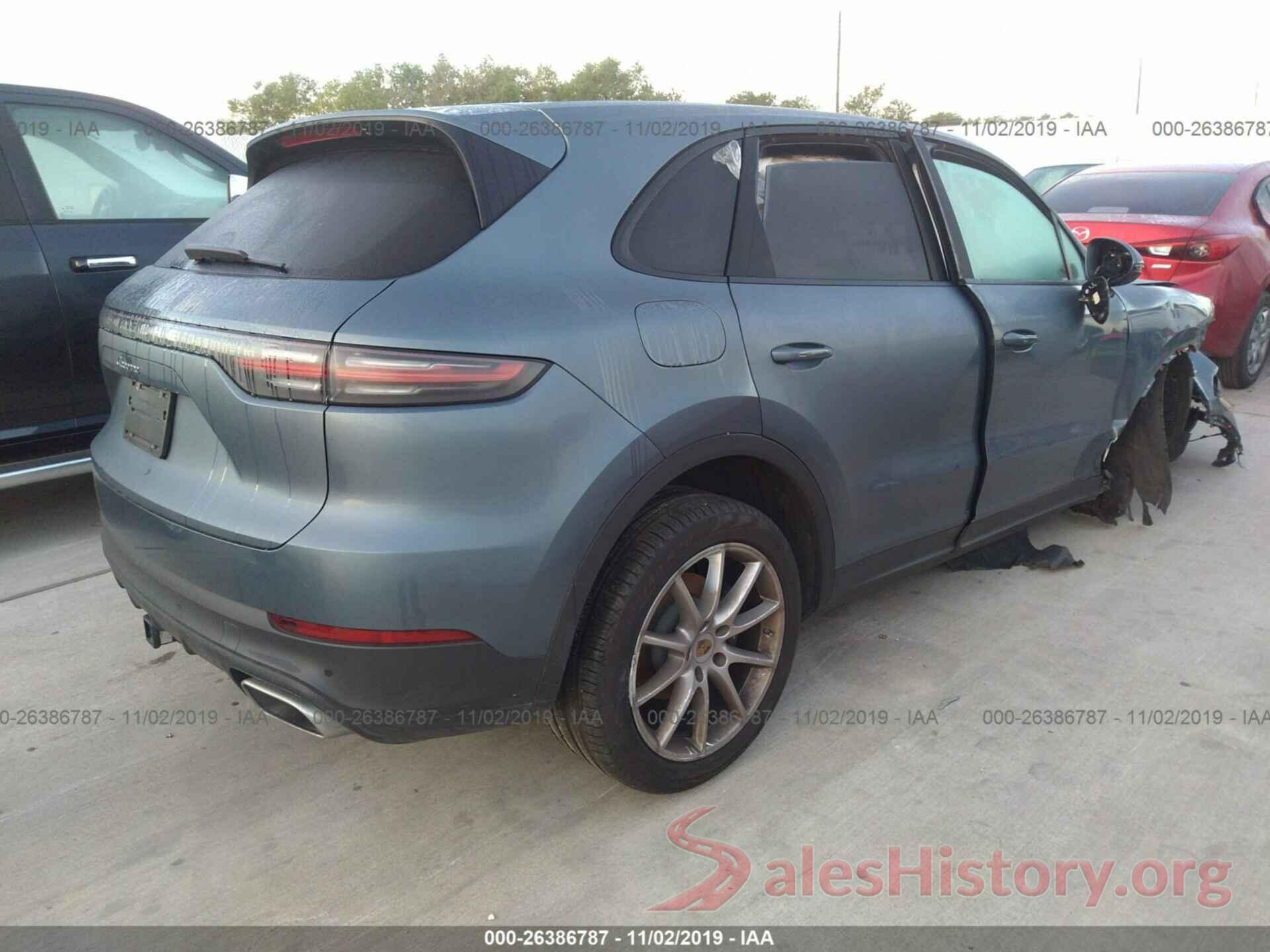 WP1AA2AY2KDA06913 2019 PORSCHE CAYENNE