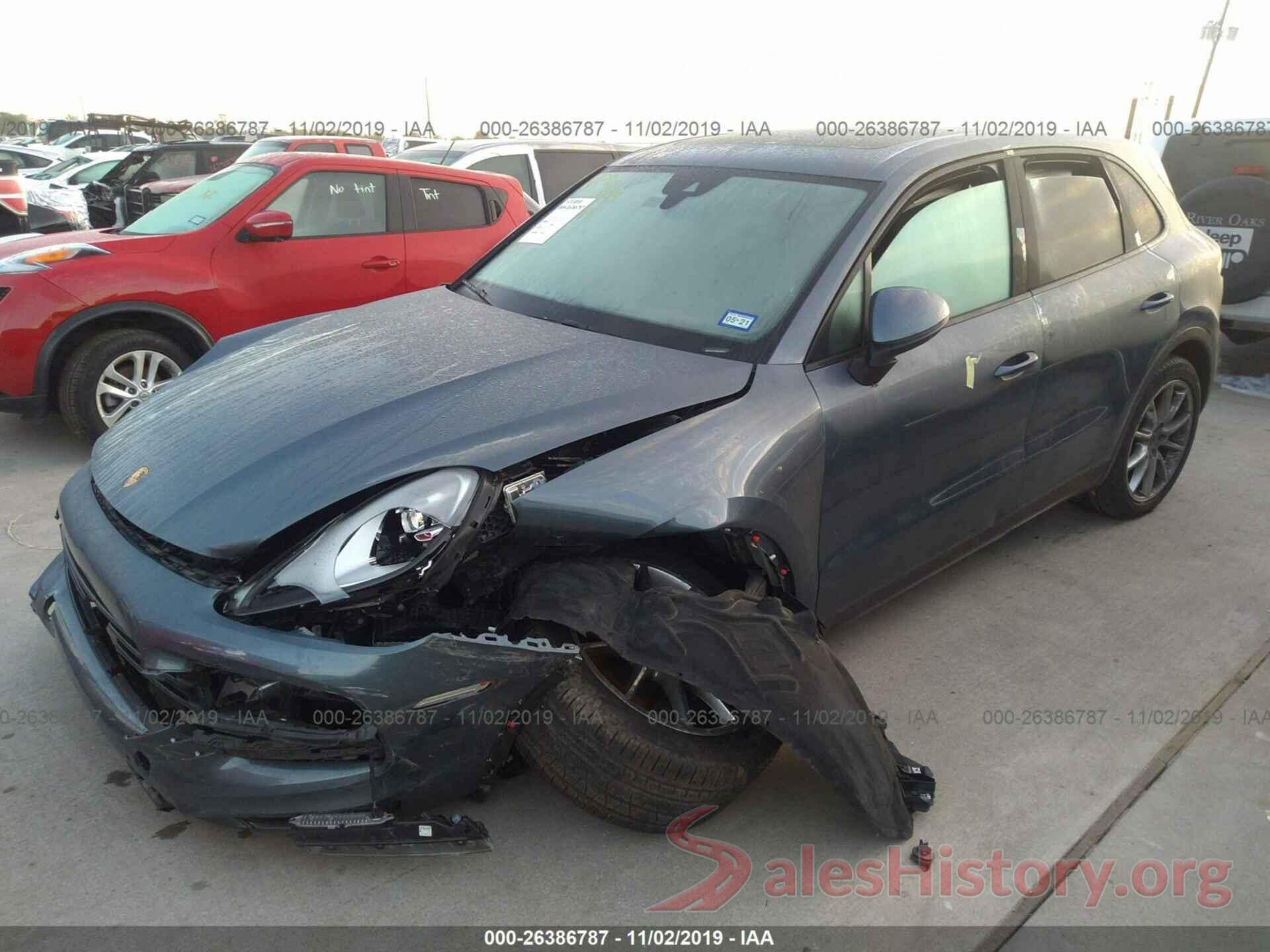 WP1AA2AY2KDA06913 2019 PORSCHE CAYENNE