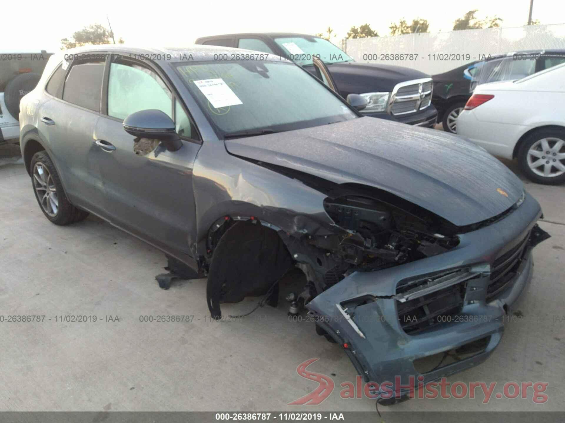 WP1AA2AY2KDA06913 2019 PORSCHE CAYENNE