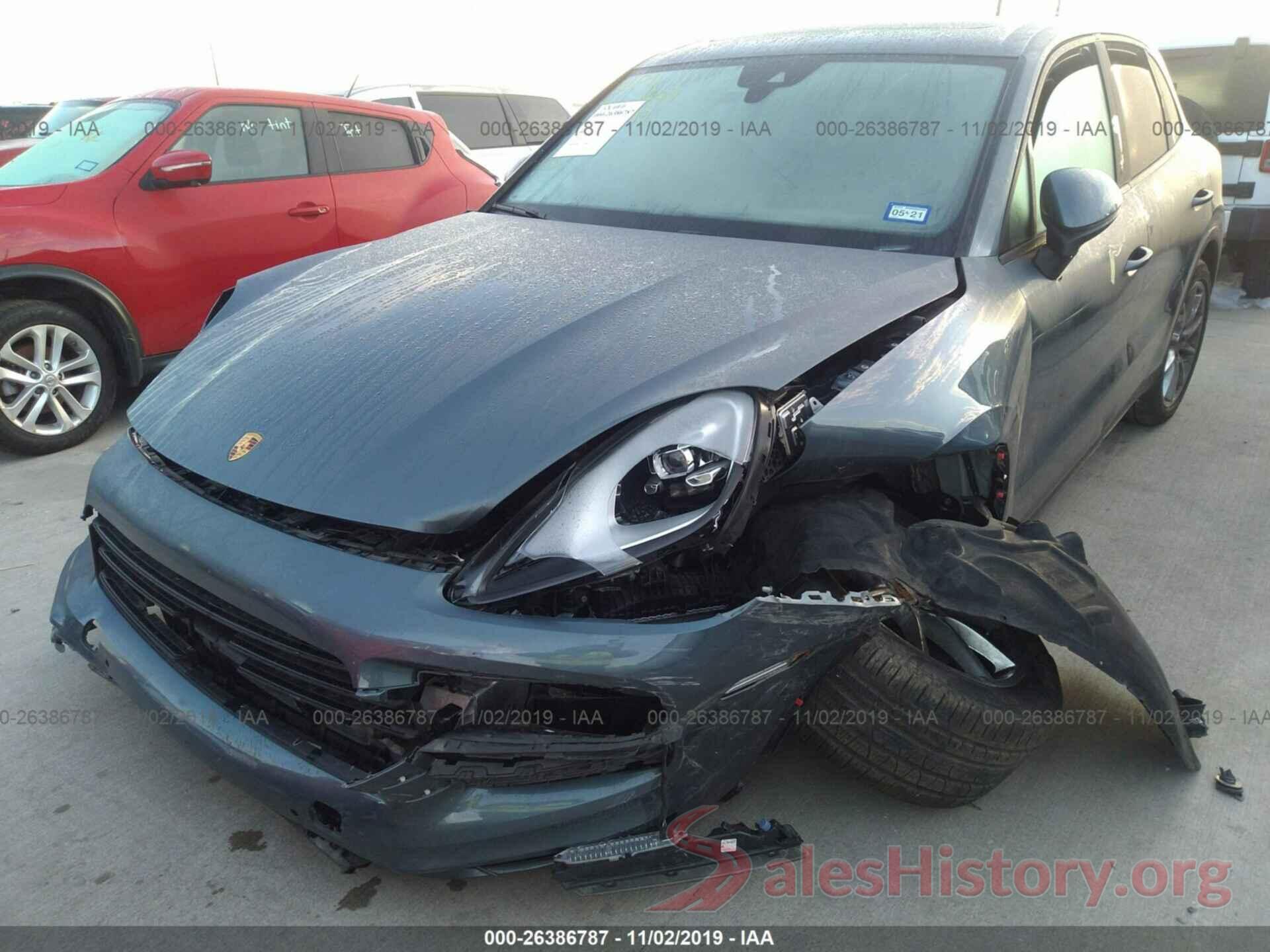 WP1AA2AY2KDA06913 2019 PORSCHE CAYENNE