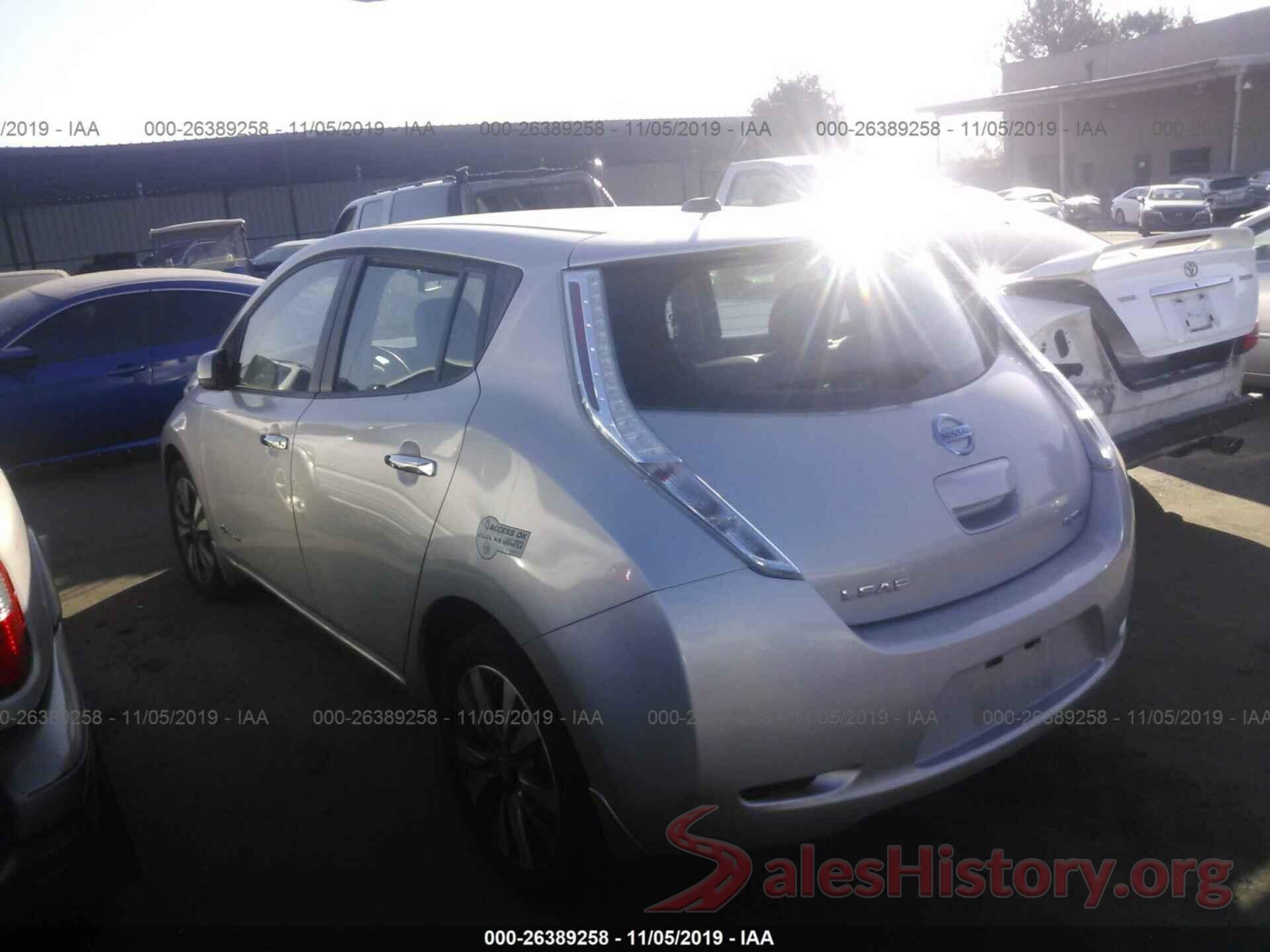 1N4AZ0CP9DC404380 2013 NISSAN LEAF