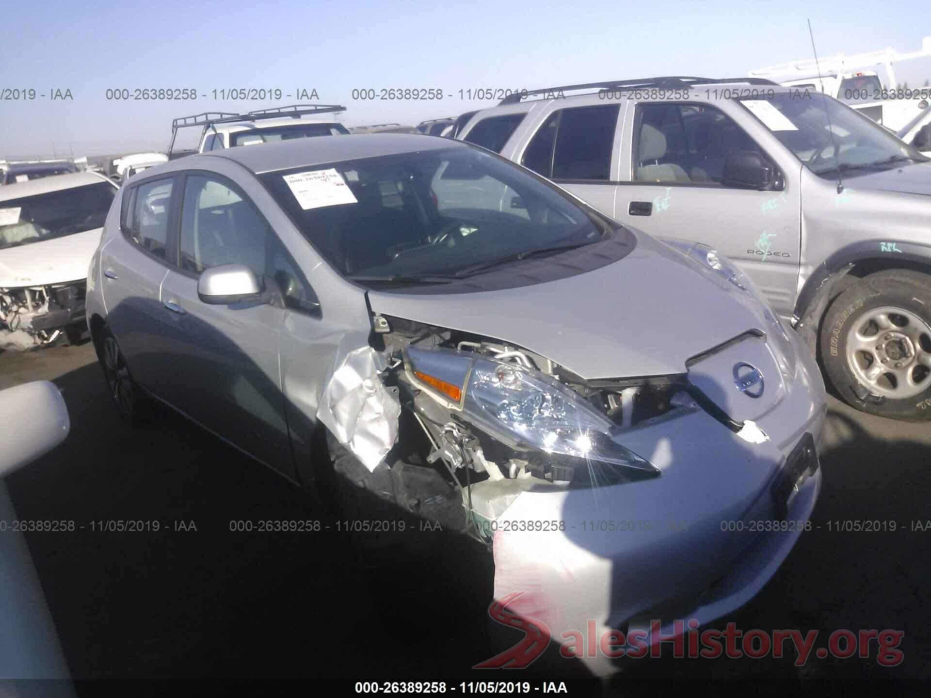 1N4AZ0CP9DC404380 2013 NISSAN LEAF