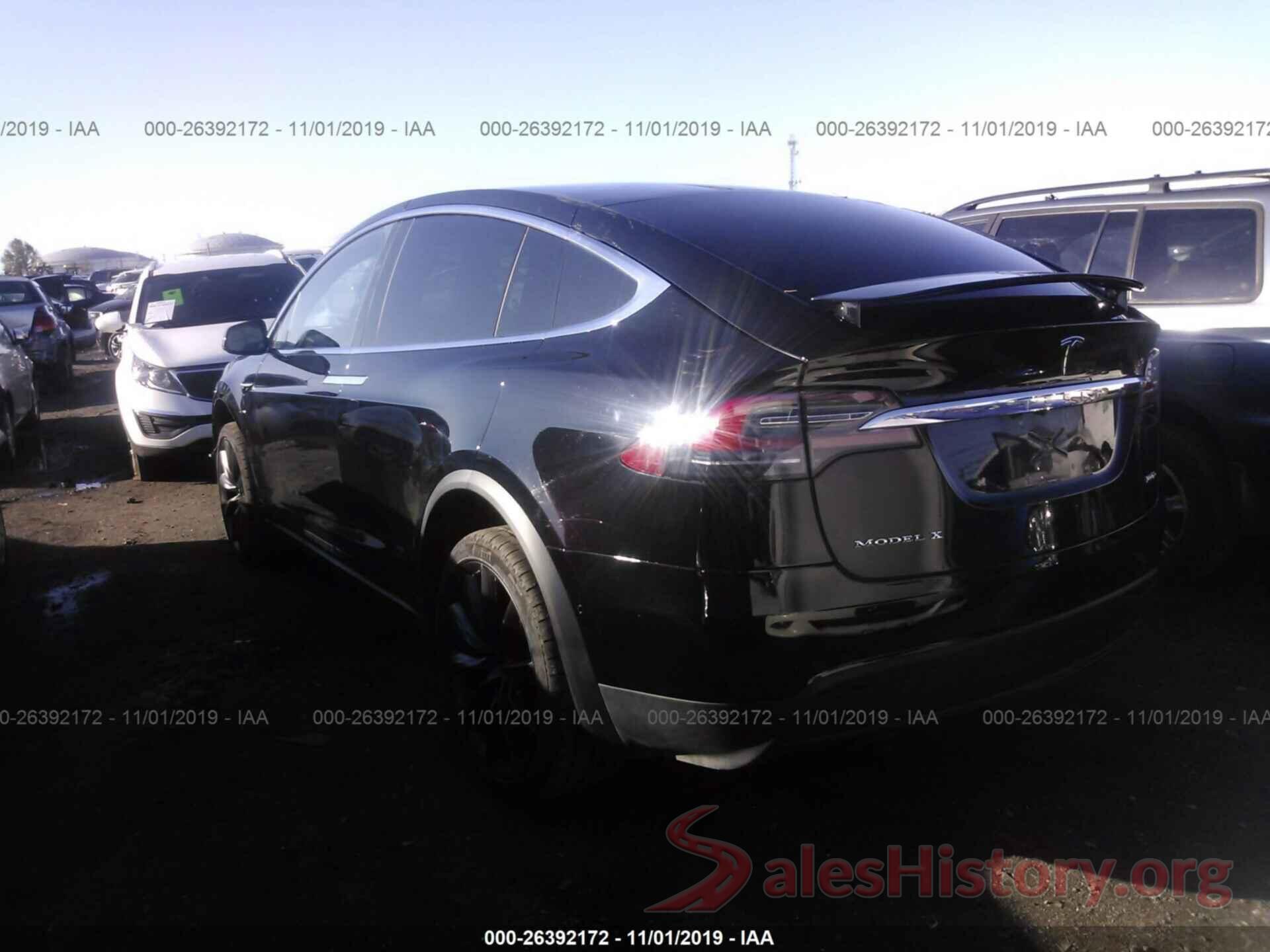 5YJXCAE24JF125687 2018 TESLA MODEL X