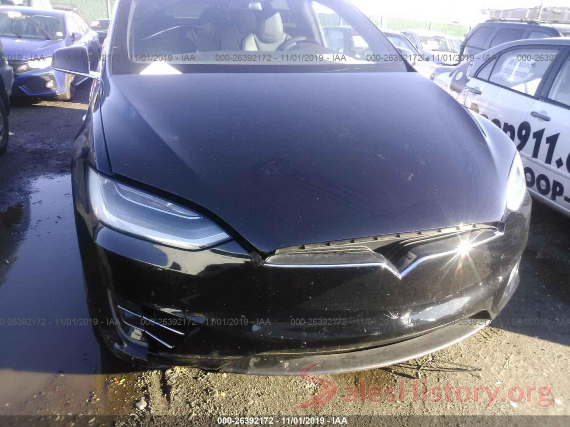 5YJXCAE24JF125687 2018 TESLA MODEL X