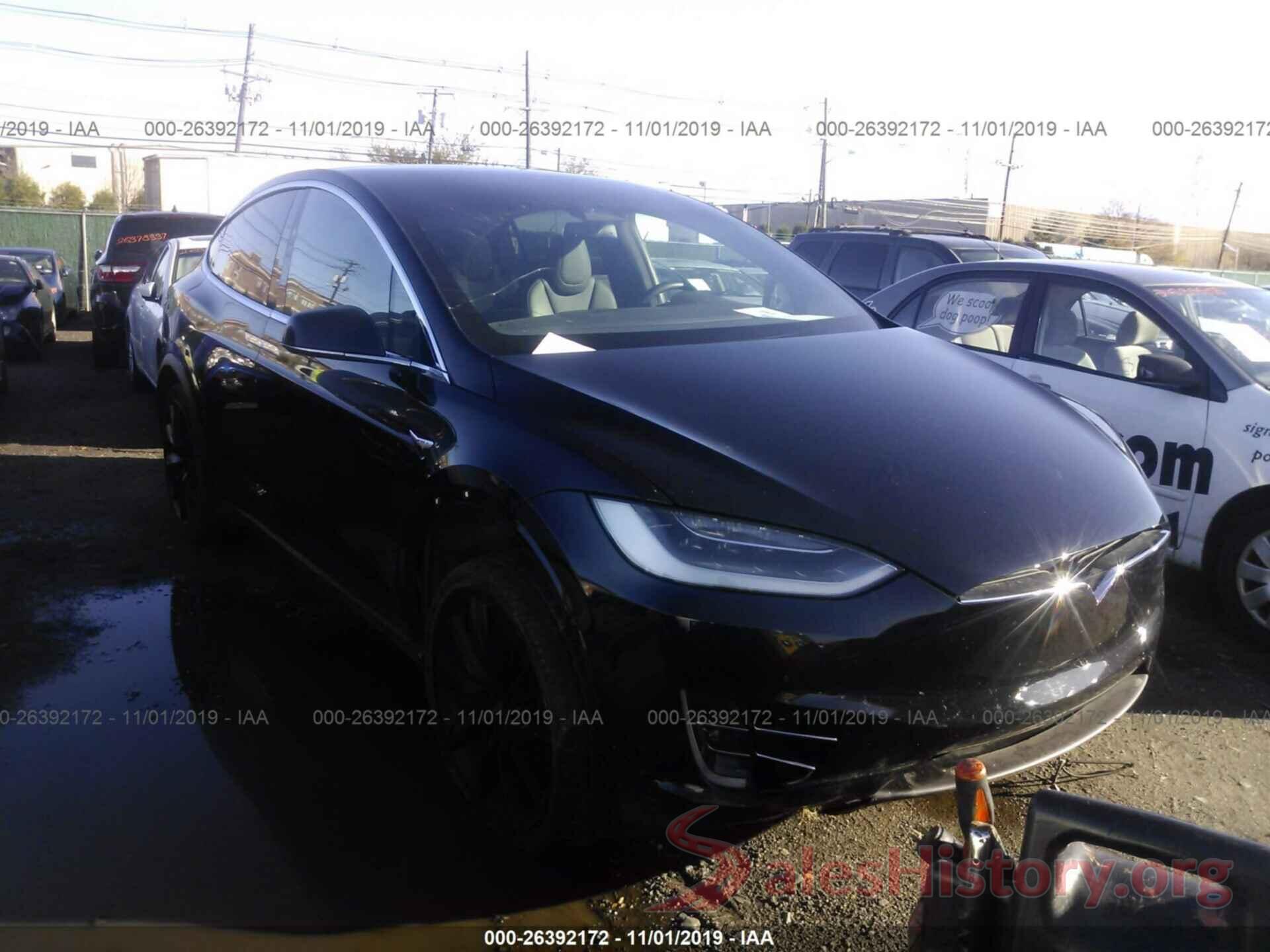 5YJXCAE24JF125687 2018 TESLA MODEL X