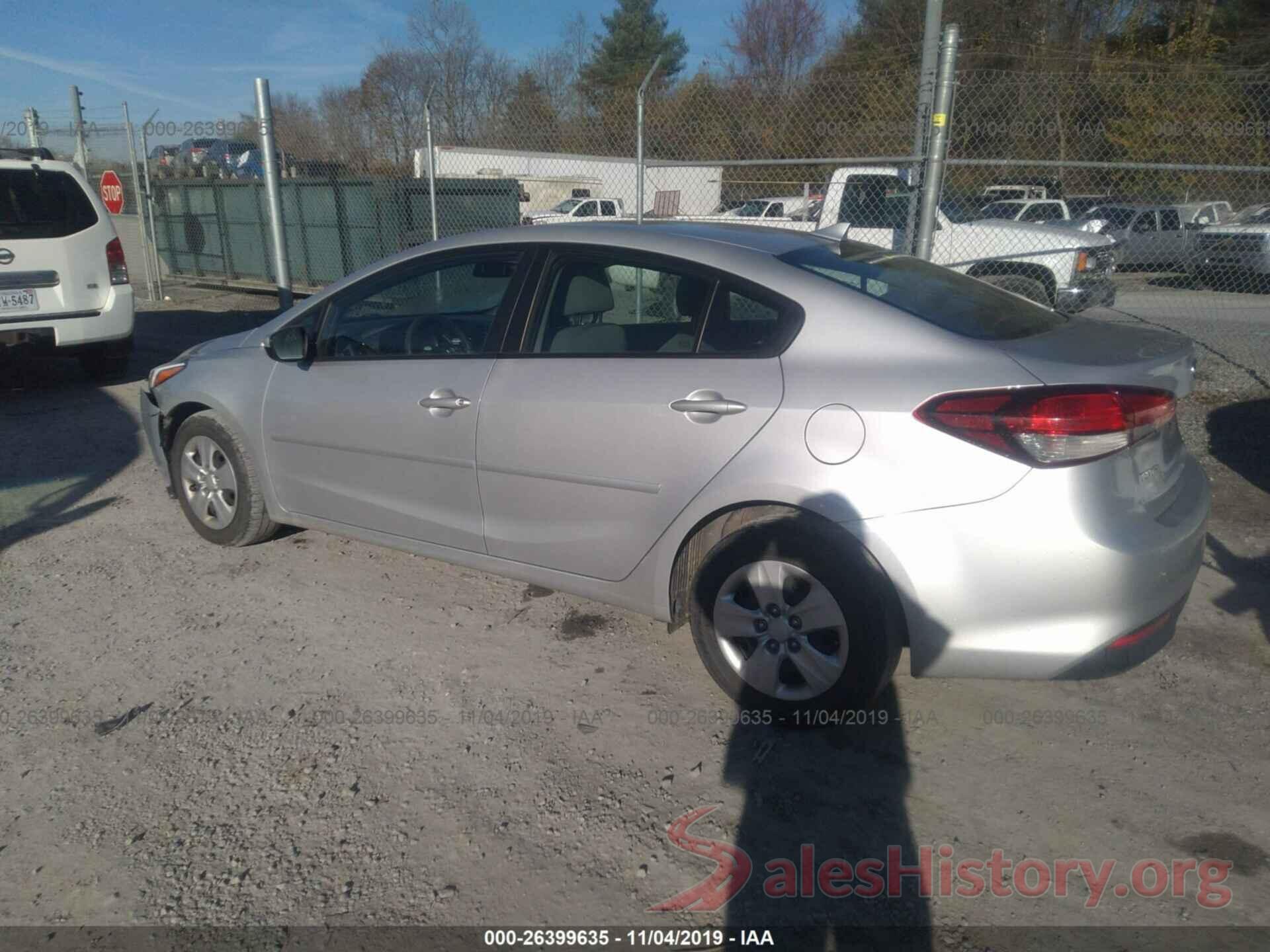 3KPFK4A77HE124843 2017 KIA FORTE