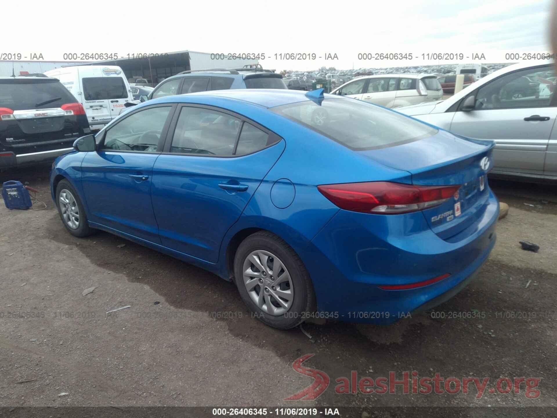 KMHD74LF4HU188901 2017 HYUNDAI ELANTRA