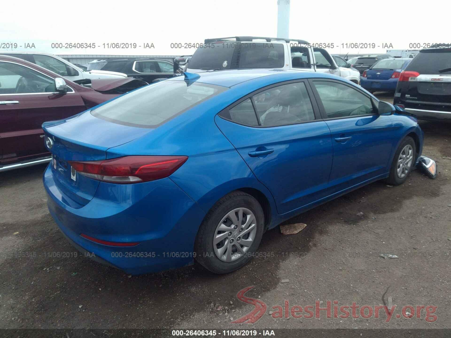 KMHD74LF4HU188901 2017 HYUNDAI ELANTRA