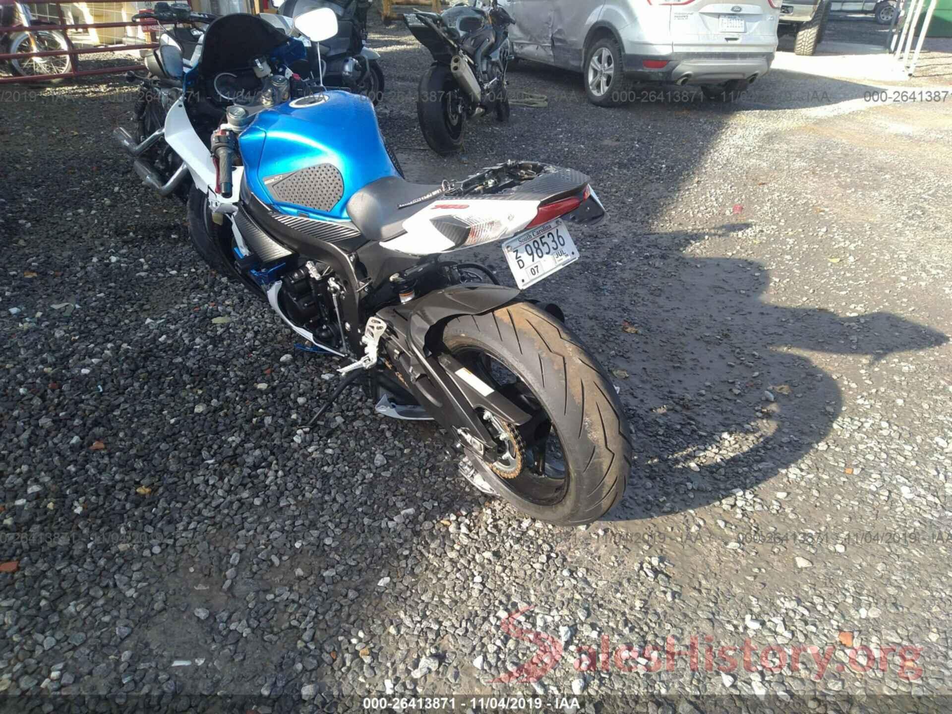 JS1GR7MA1D2100256 2013 SUZUKI GSX-R750