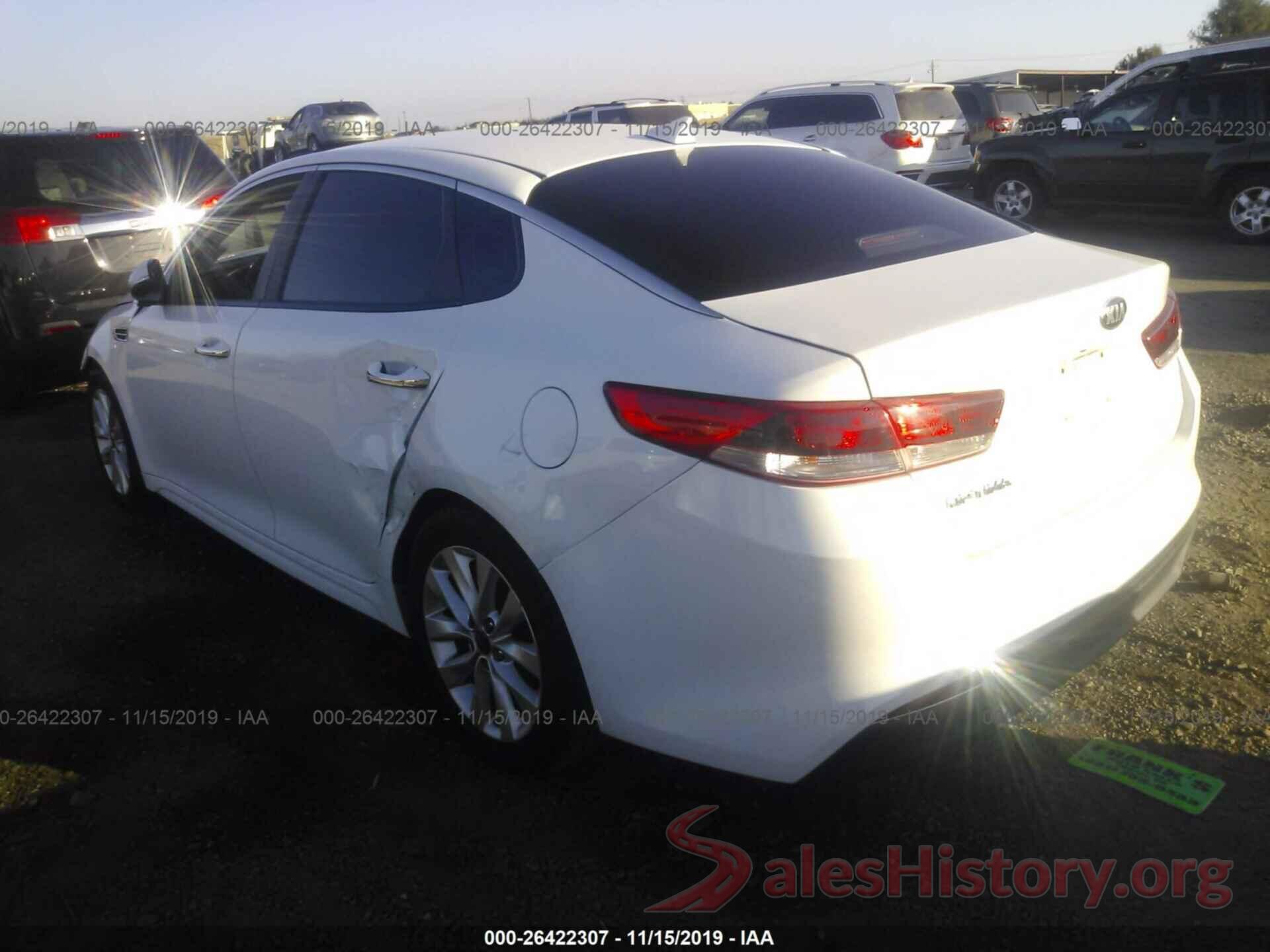 5XXGT4L31GG001556 2016 KIA OPTIMA