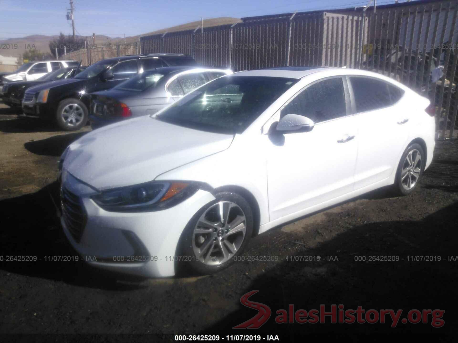 5NPD84LF0HH066581 2017 HYUNDAI ELANTRA