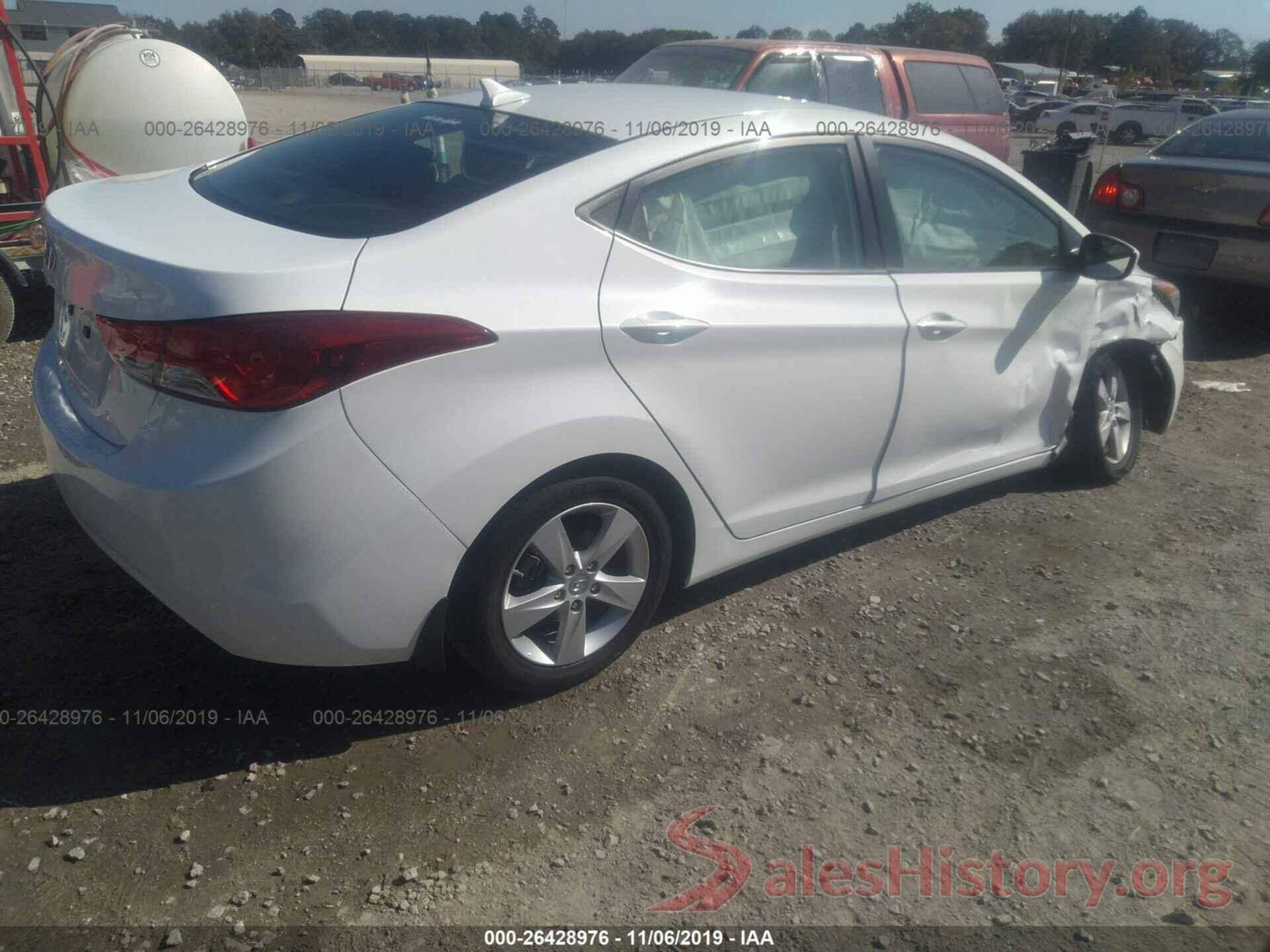 5NPDH4AE6DH406109 2013 HYUNDAI ELANTRA