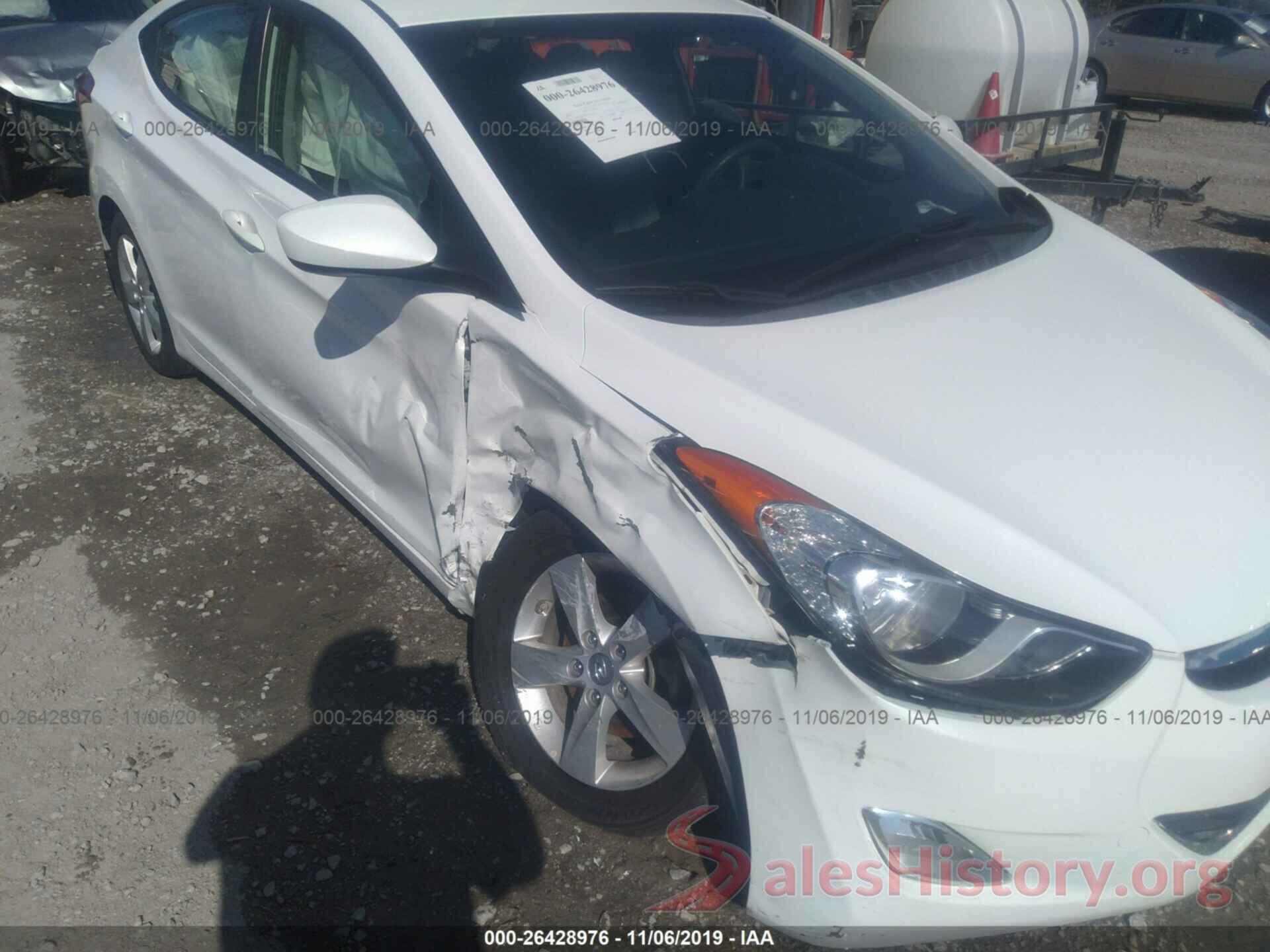 5NPDH4AE6DH406109 2013 HYUNDAI ELANTRA