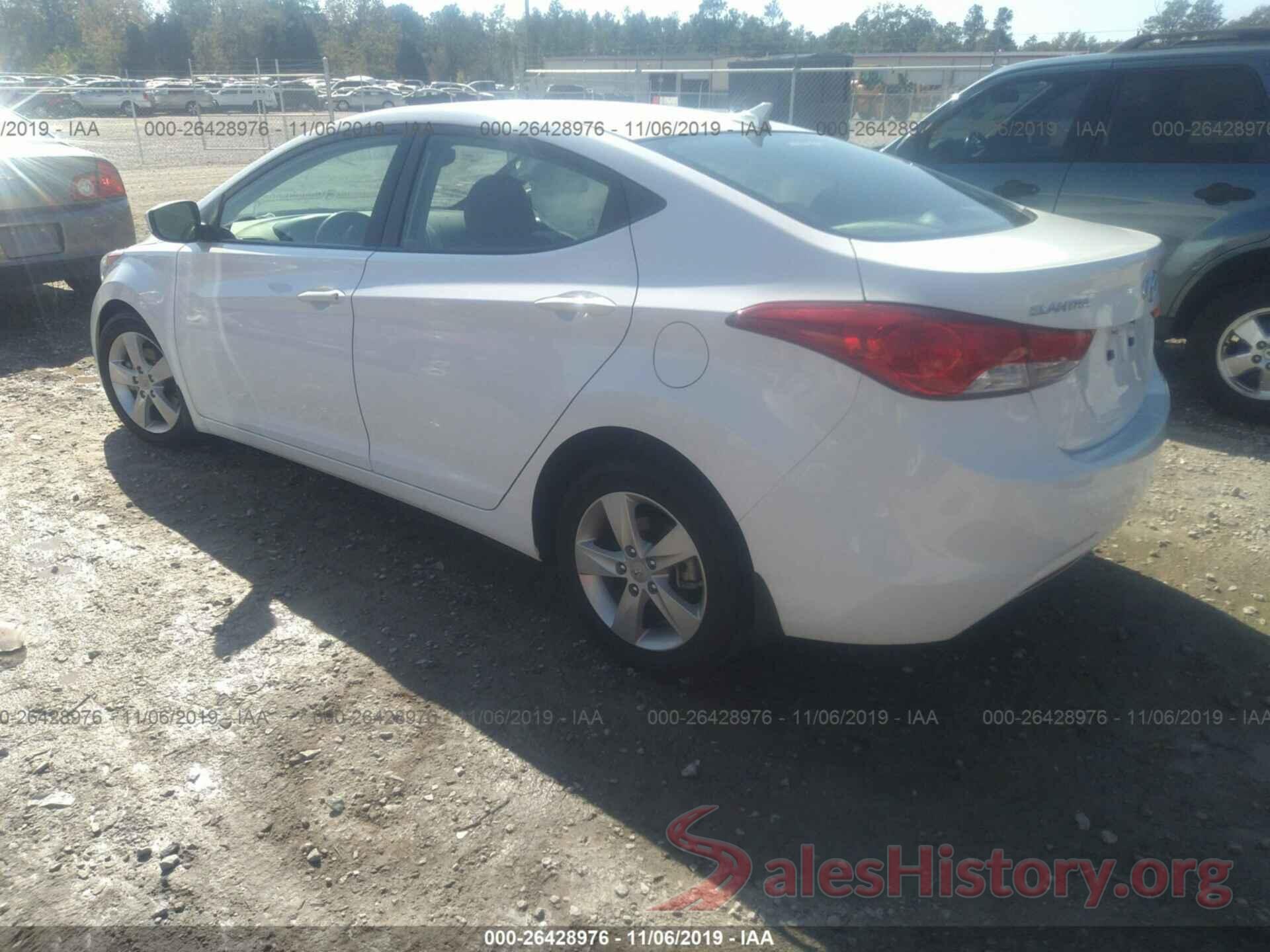 5NPDH4AE6DH406109 2013 HYUNDAI ELANTRA