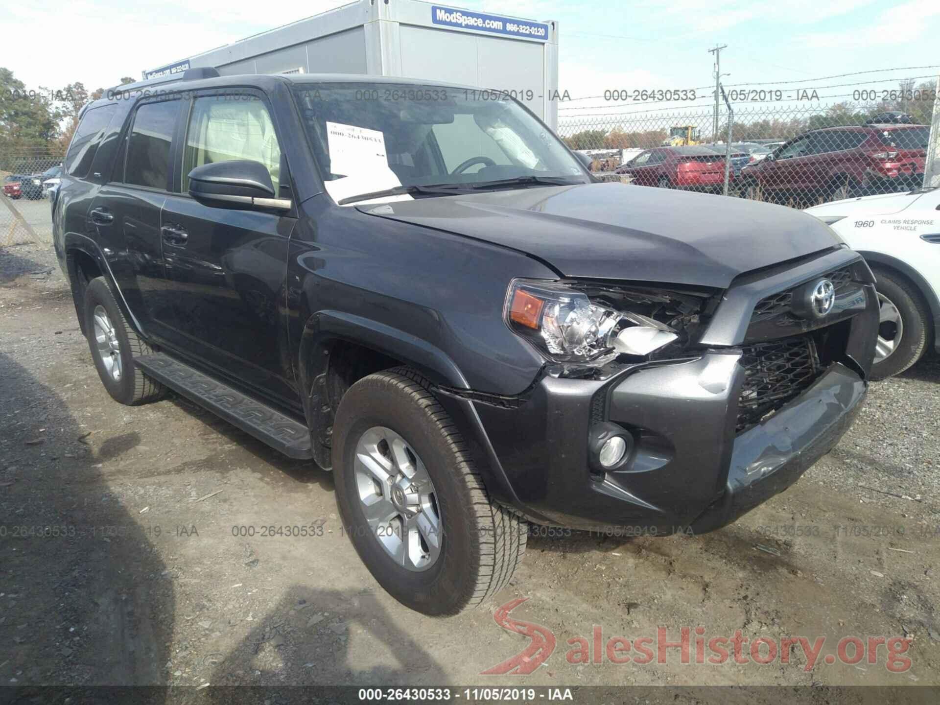 JTEBU5JR6K5623468 2019 TOYOTA 4RUNNER