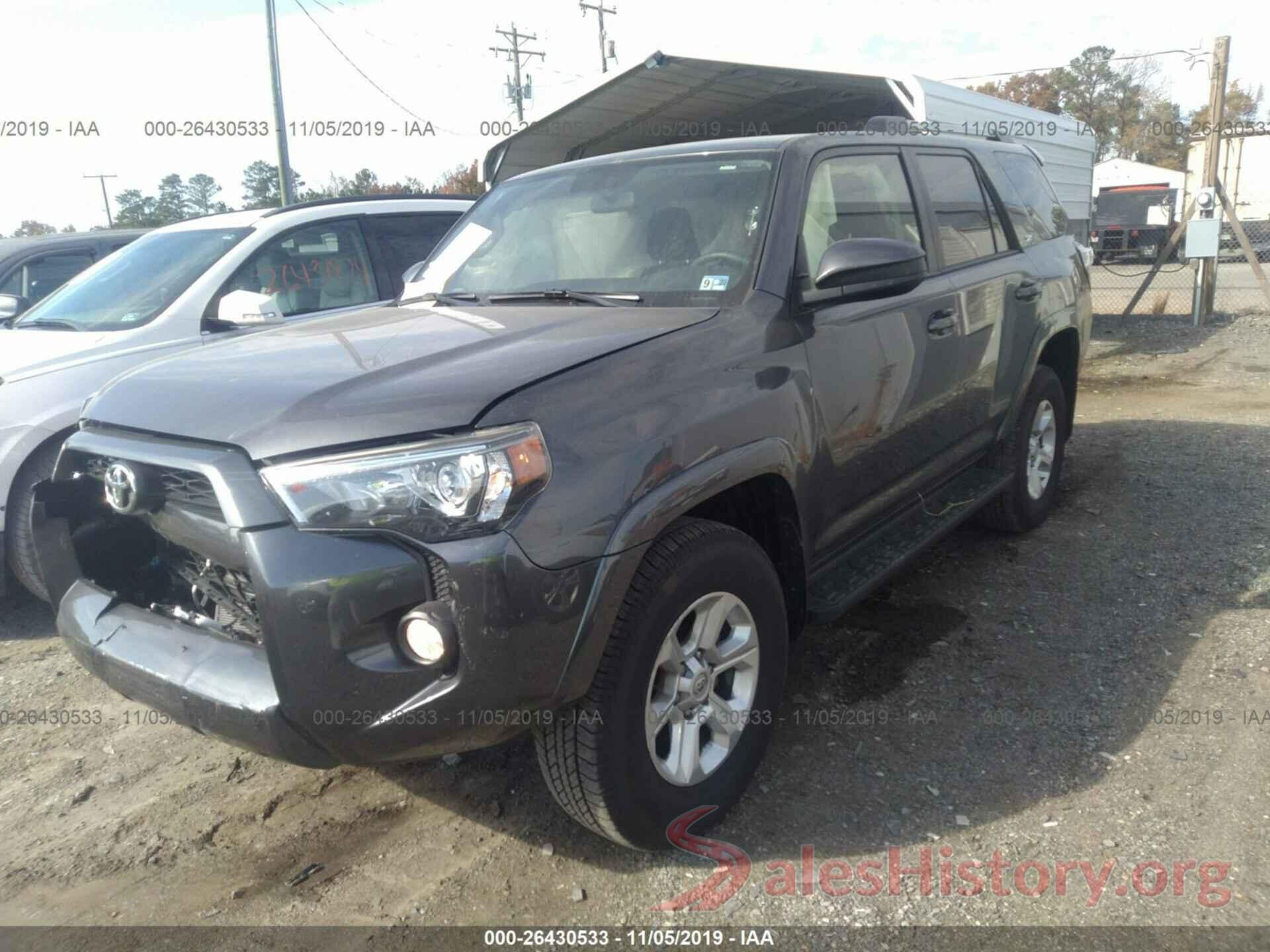 JTEBU5JR6K5623468 2019 TOYOTA 4RUNNER