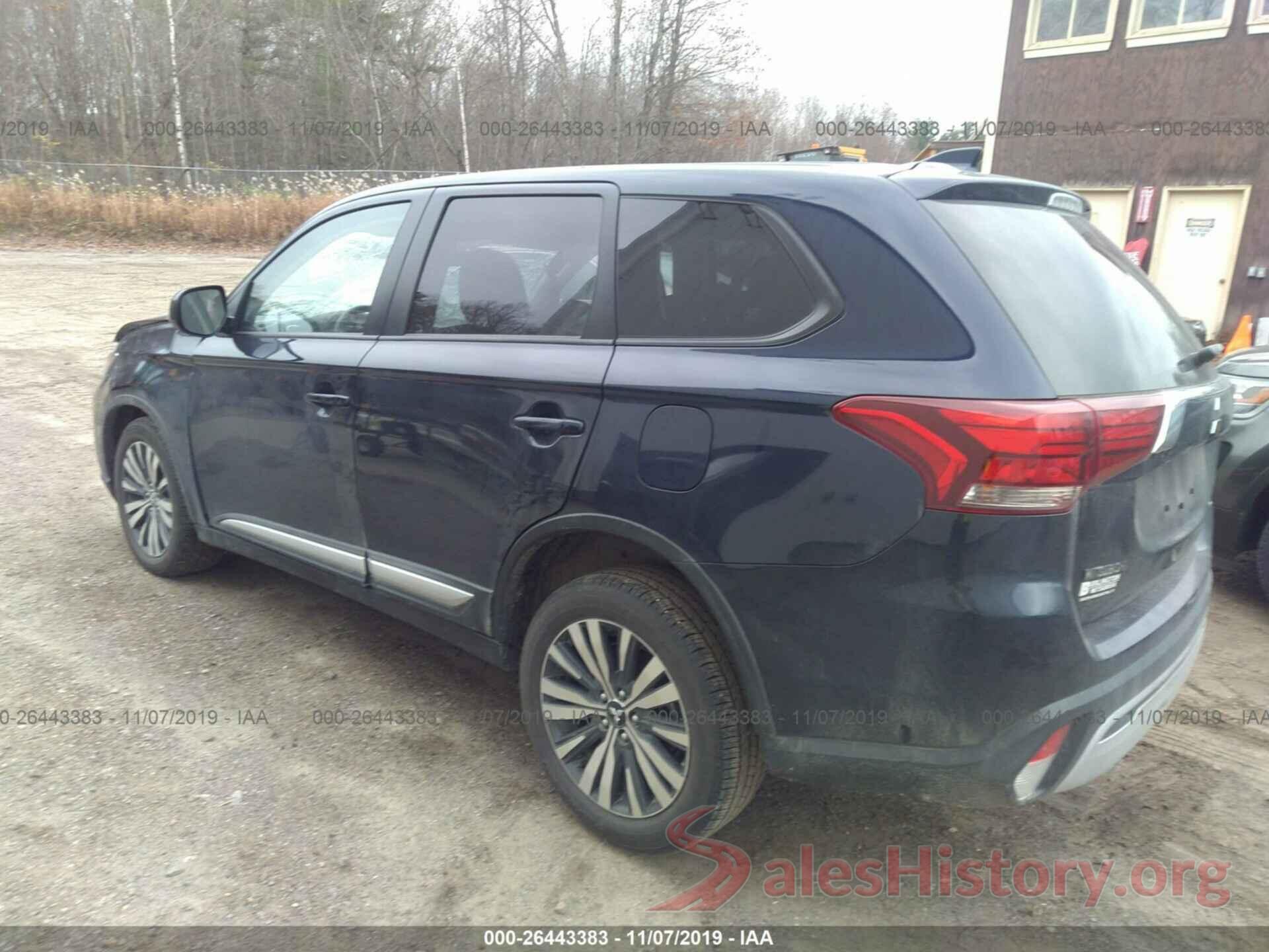 JA4AZ3A33KZ052848 2019 MITSUBISHI OUTLANDER