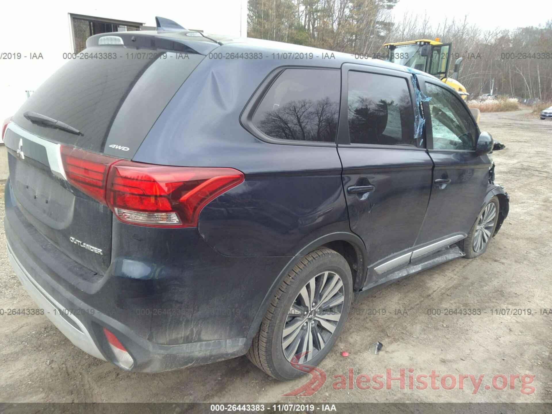 JA4AZ3A33KZ052848 2019 MITSUBISHI OUTLANDER