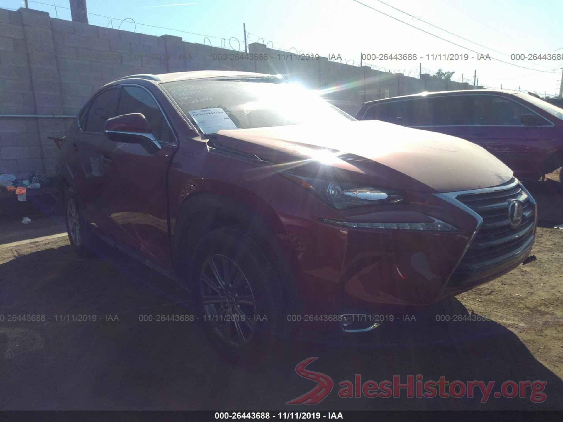 JTJYARBZ6H2052133 2017 Lexus NX