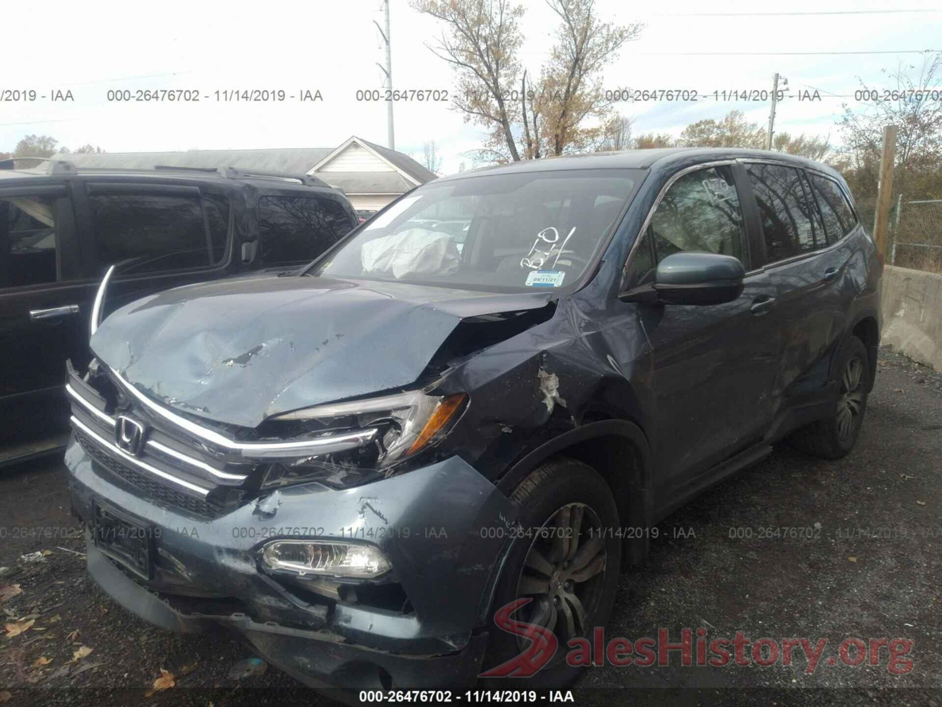 5FNYF6H58GB025096 2016 HONDA PILOT