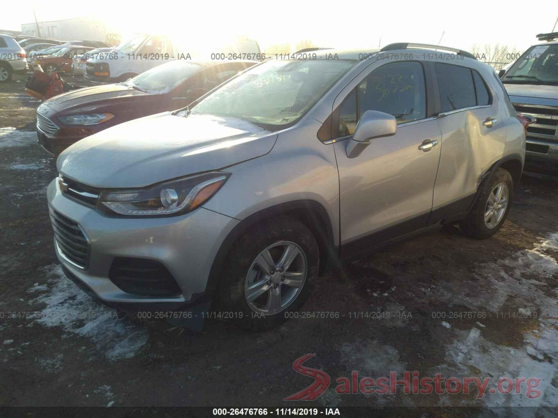 3GNCJLSB0KL130531 2019 CHEVROLET TRAX