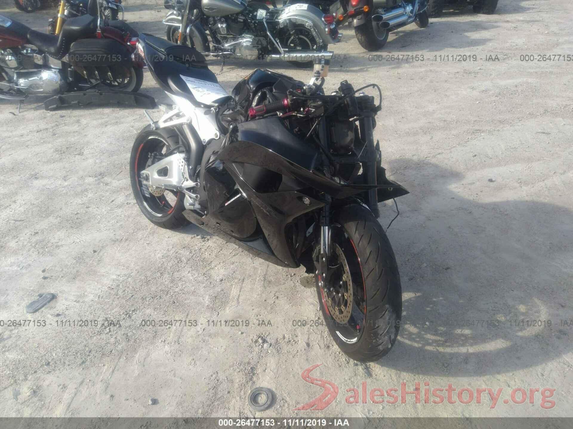 JH2PC4003BK400128 2011 Honda CBR600