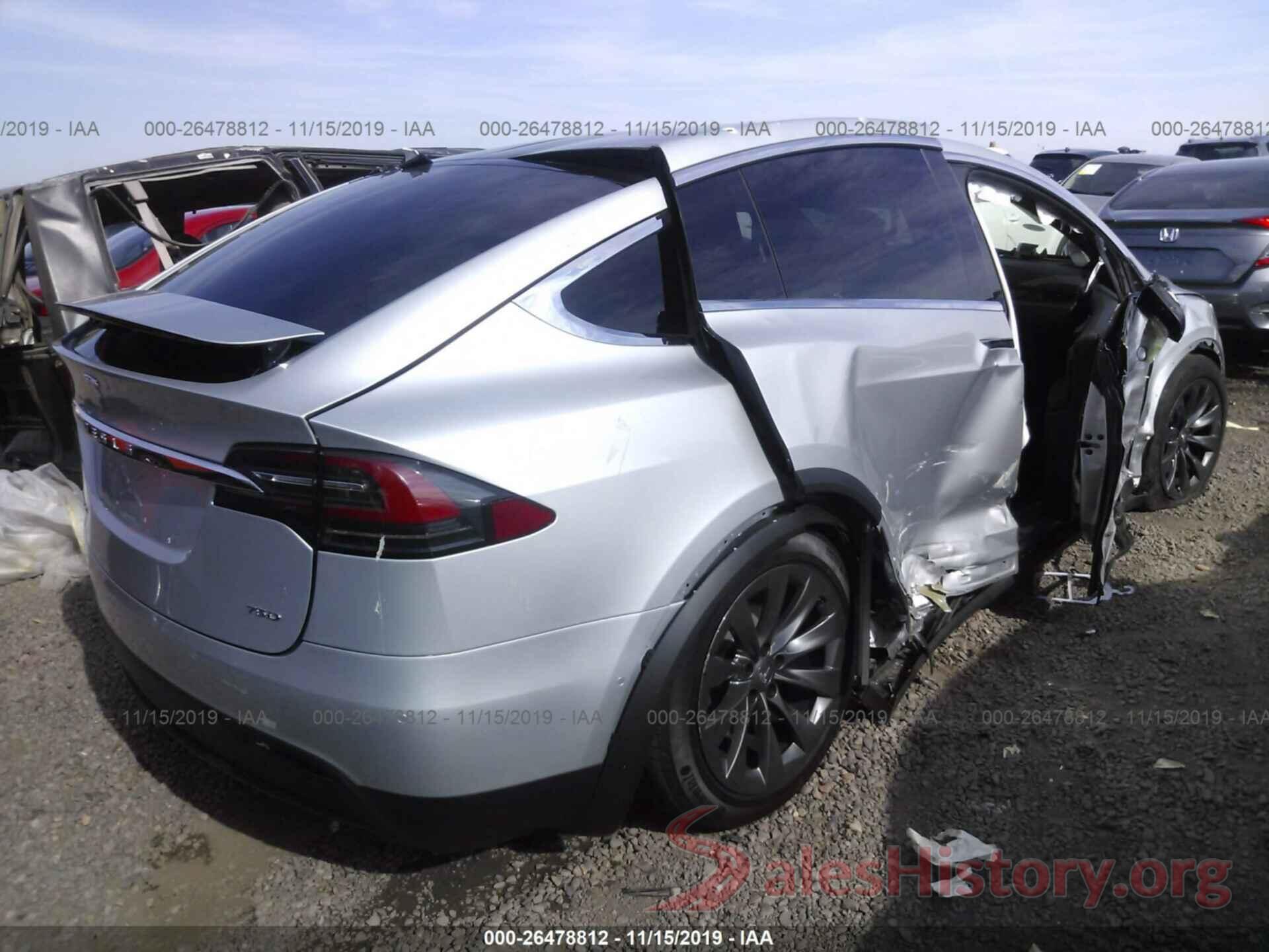 5YJXCAE22JF123579 2018 TESLA MODEL X