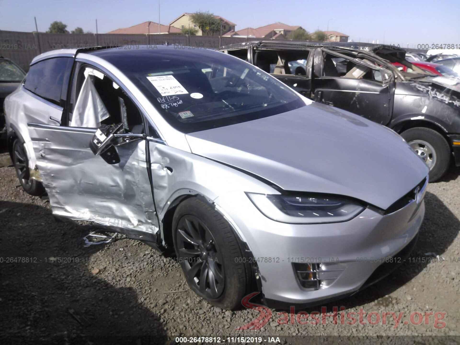 5YJXCAE22JF123579 2018 TESLA MODEL X