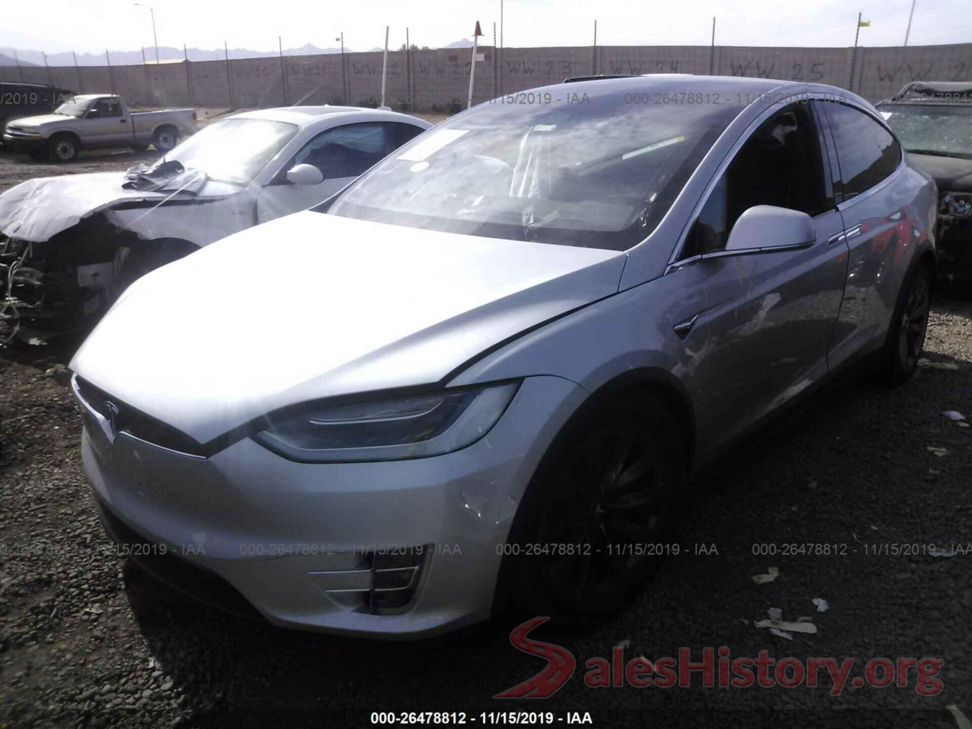 5YJXCAE22JF123579 2018 TESLA MODEL X