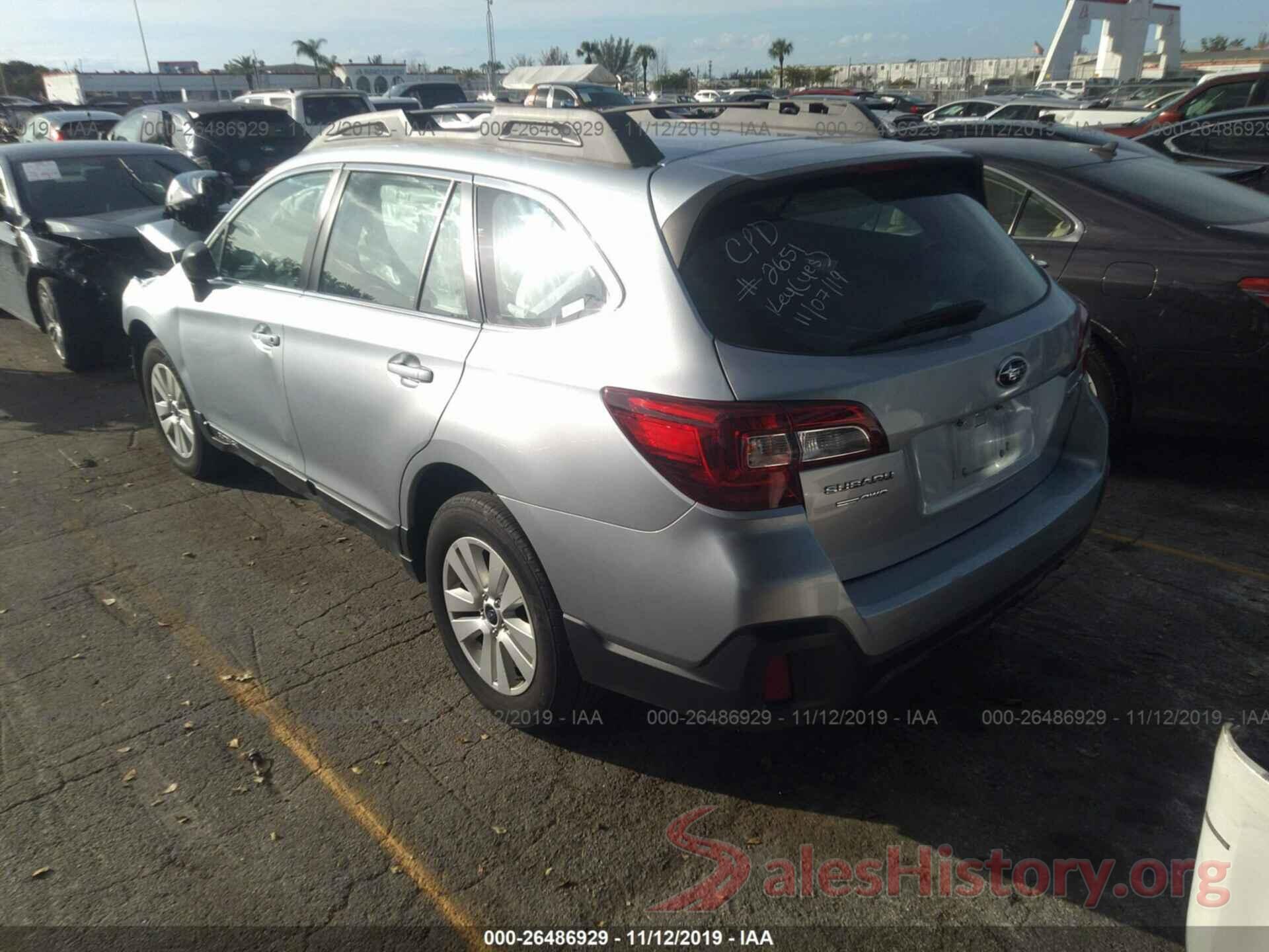 4S4BSAAC1J3382651 2018 SUBARU OUTBACK