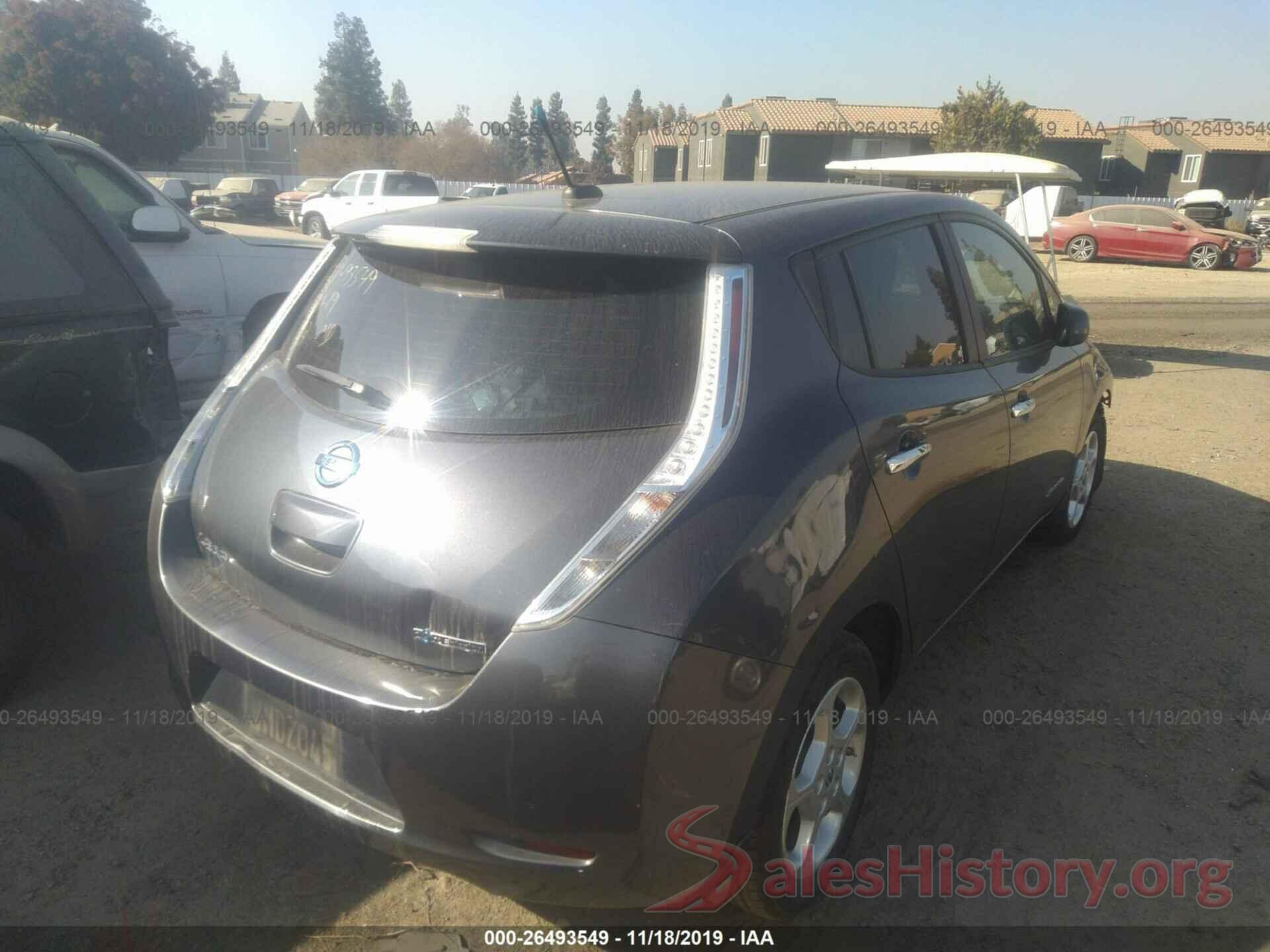 1N4AZ0CP8DC412695 2013 NISSAN LEAF