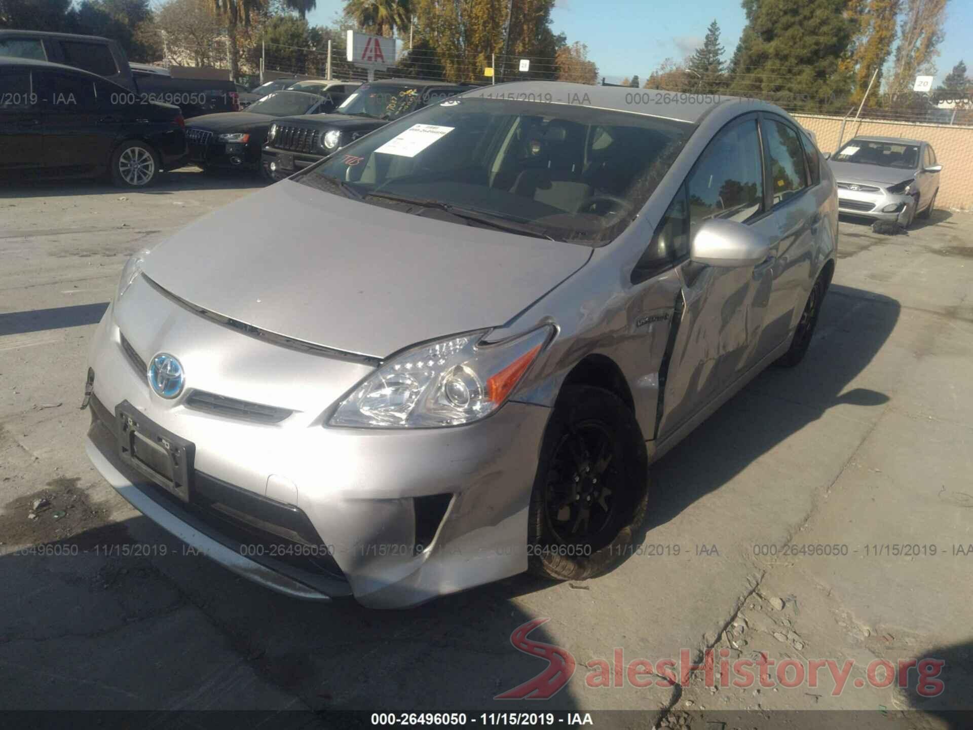 JTDKN3DU5F0462331 2015 TOYOTA PRIUS